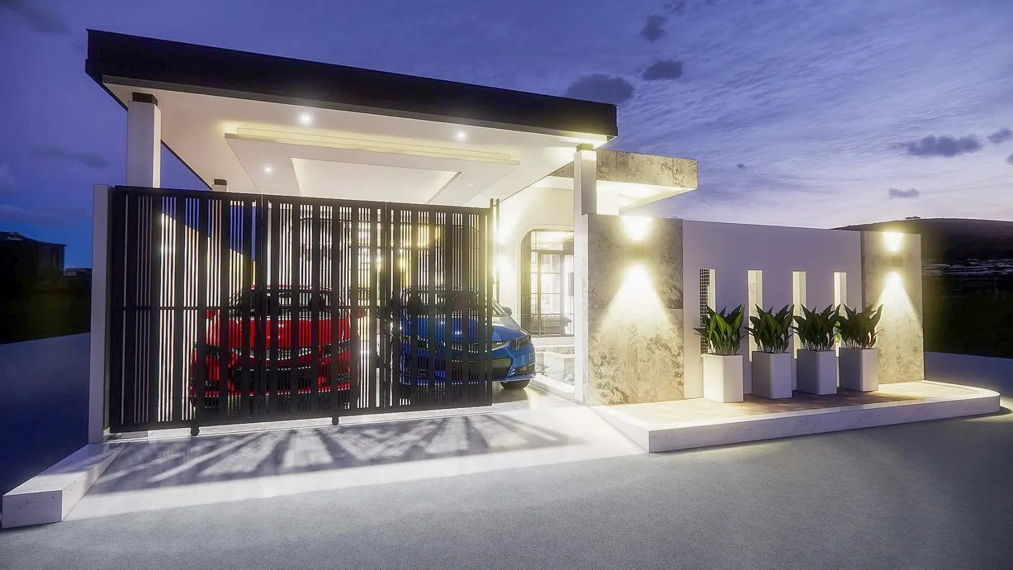 New Modern Pool Villa – Single Storey Home Near Mabprachan Reservoir, Pattaya