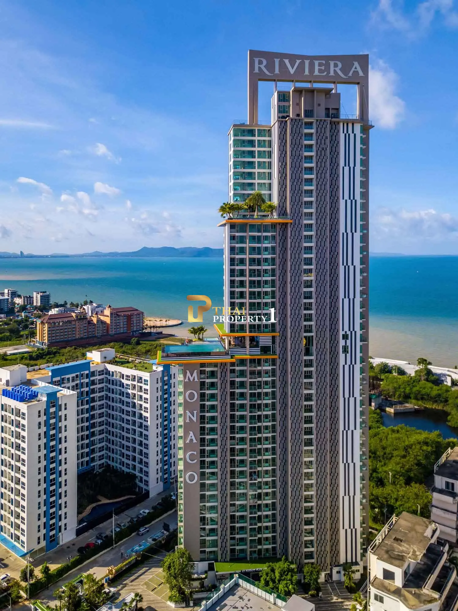 Sea View 2-Bedroom Condo for Sale – The Riviera Monaco Na Jomtien, Pattaya