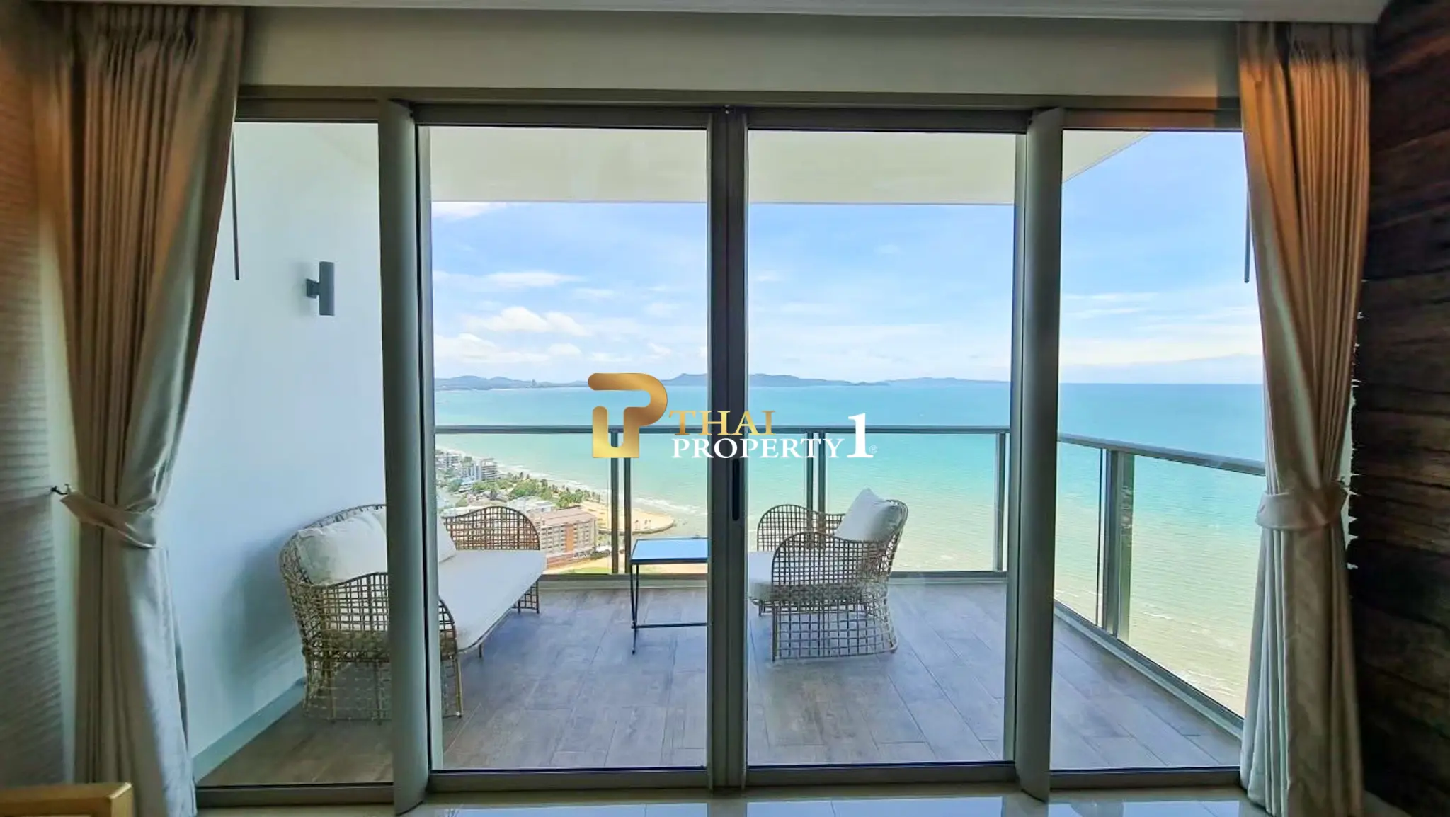 Sea View 2-Bedroom Condo for Sale – The Riviera Monaco Na Jomtien, Pattaya