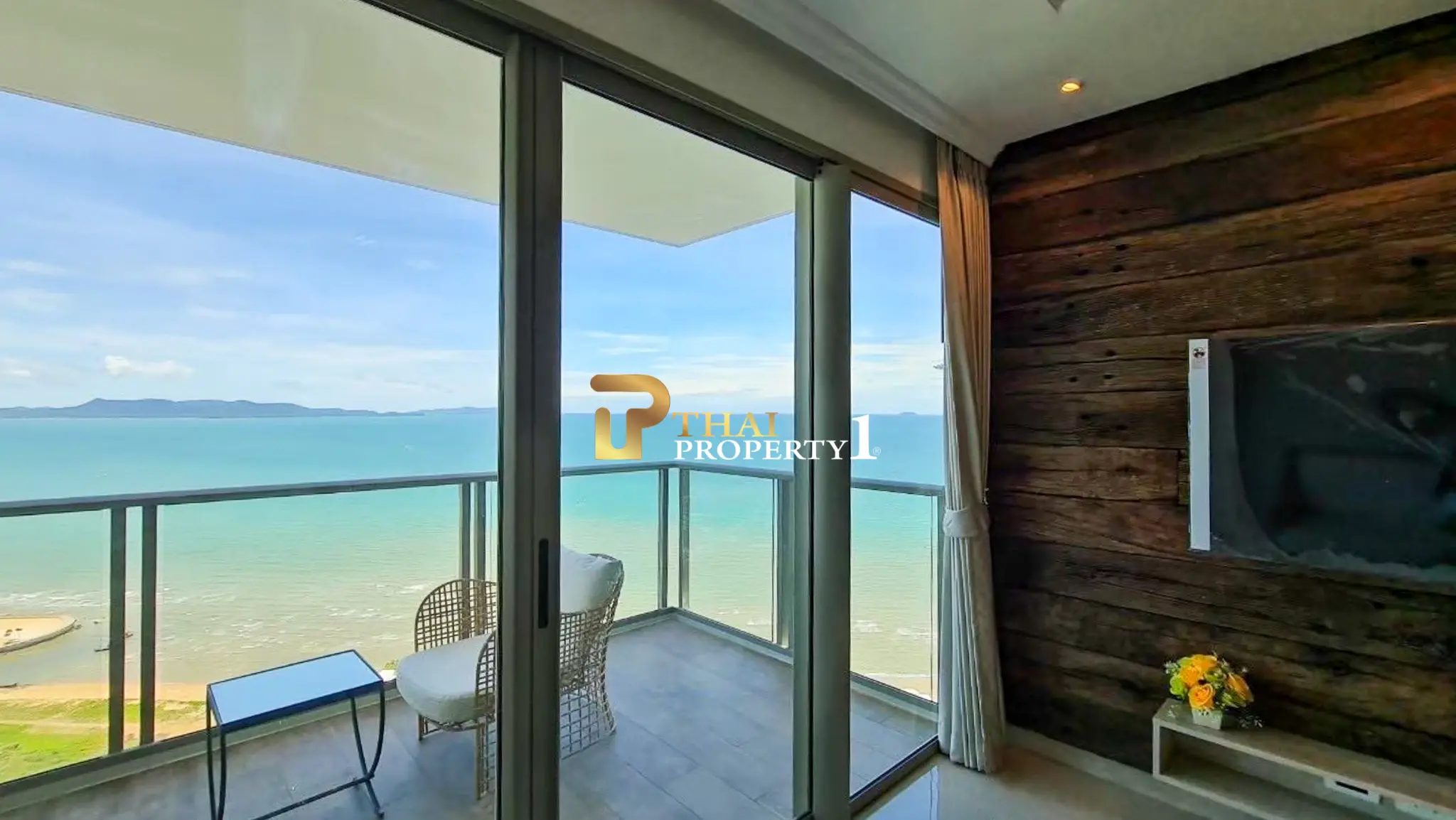 Sea View 2-Bedroom Condo for Sale – The Riviera Monaco Na Jomtien, Pattaya