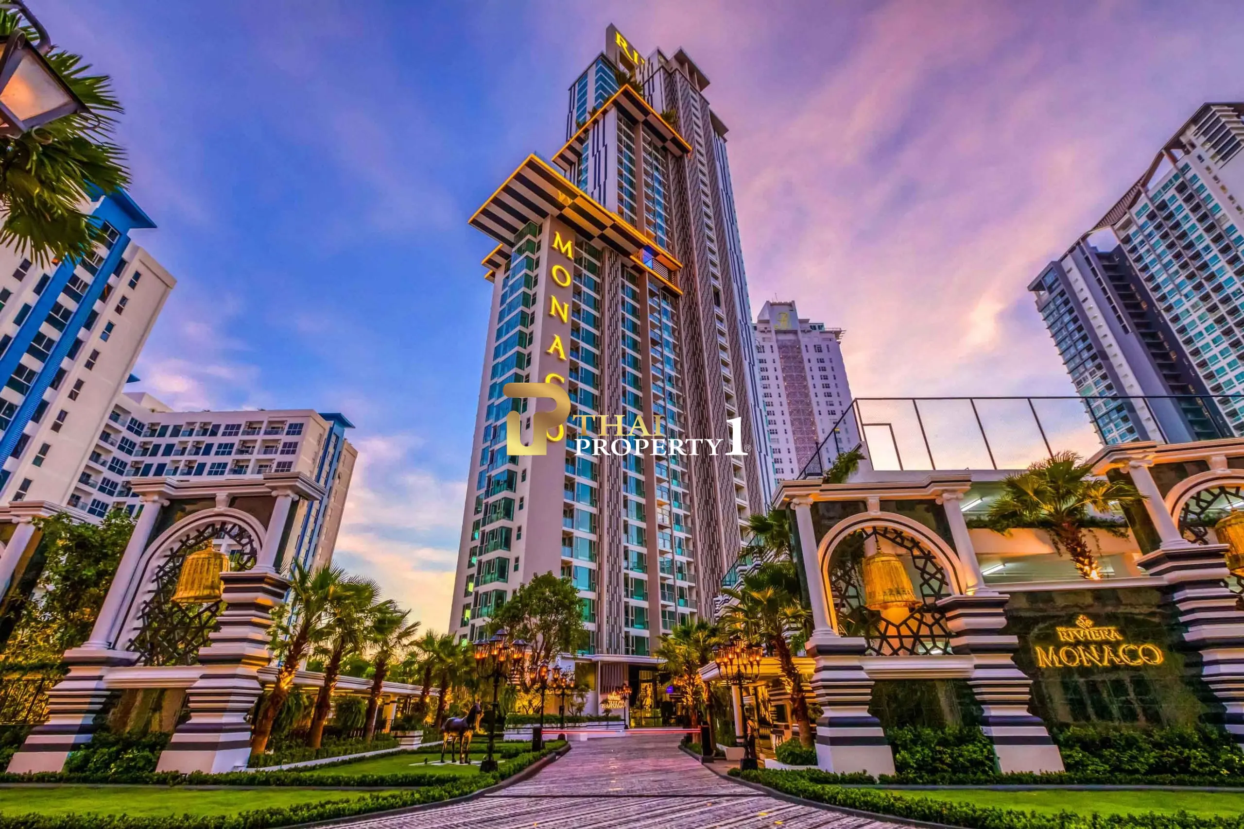 Sea View 2-Bedroom Condo for Sale – The Riviera Monaco Na Jomtien, Pattaya