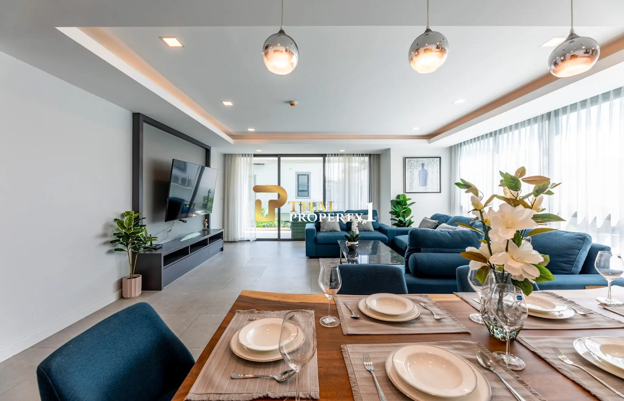  Luxury 3-Bedroom Condo Ready to Move In - Serenity Residence Jomtien