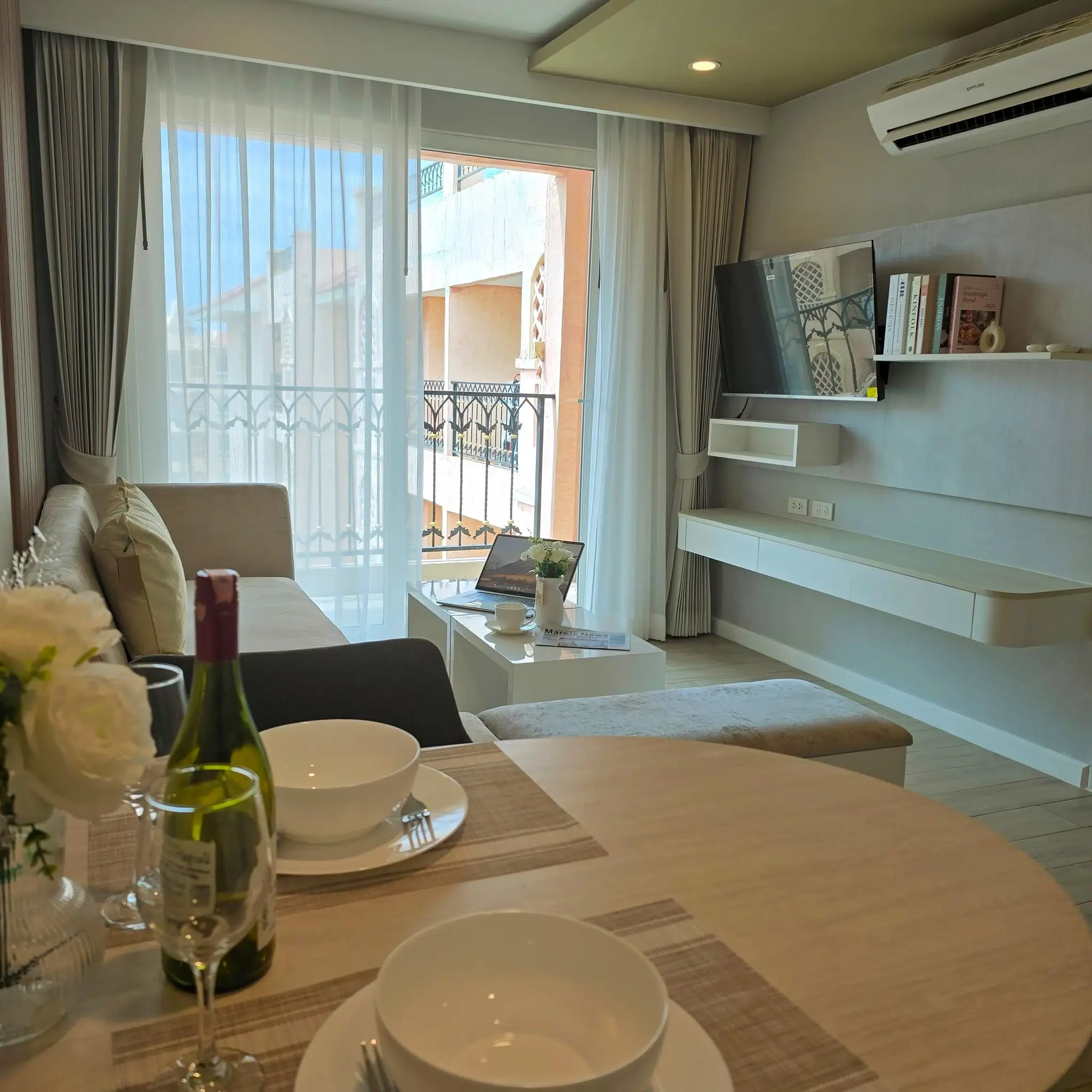 Condo for Sale at Seven Seas Jomtien – Fully Furnished with Pool View Near to Jomtien Beach