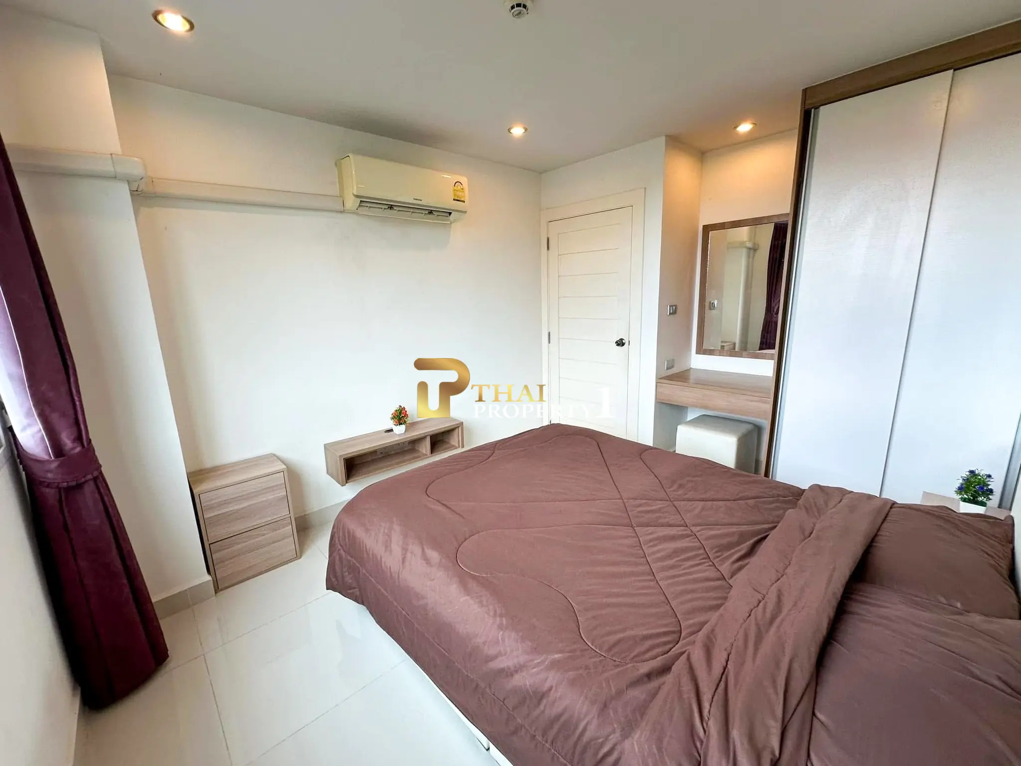 Til salgs: Amazon Residence Jomtien – 1-soveroms leilighet nær Jomtien-stranden