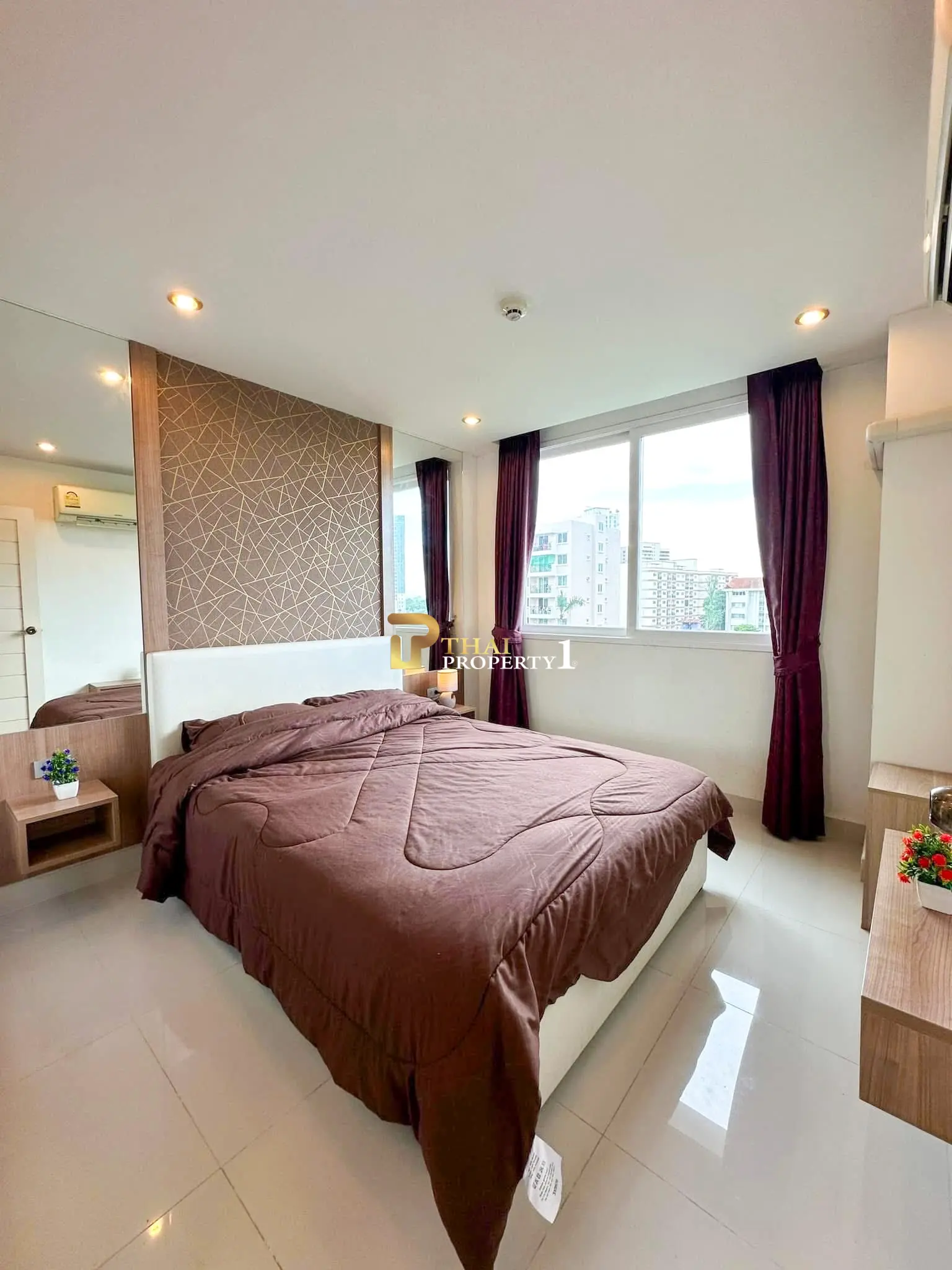 Til salgs: Amazon Residence Jomtien – 1-soveroms leilighet nær Jomtien-stranden