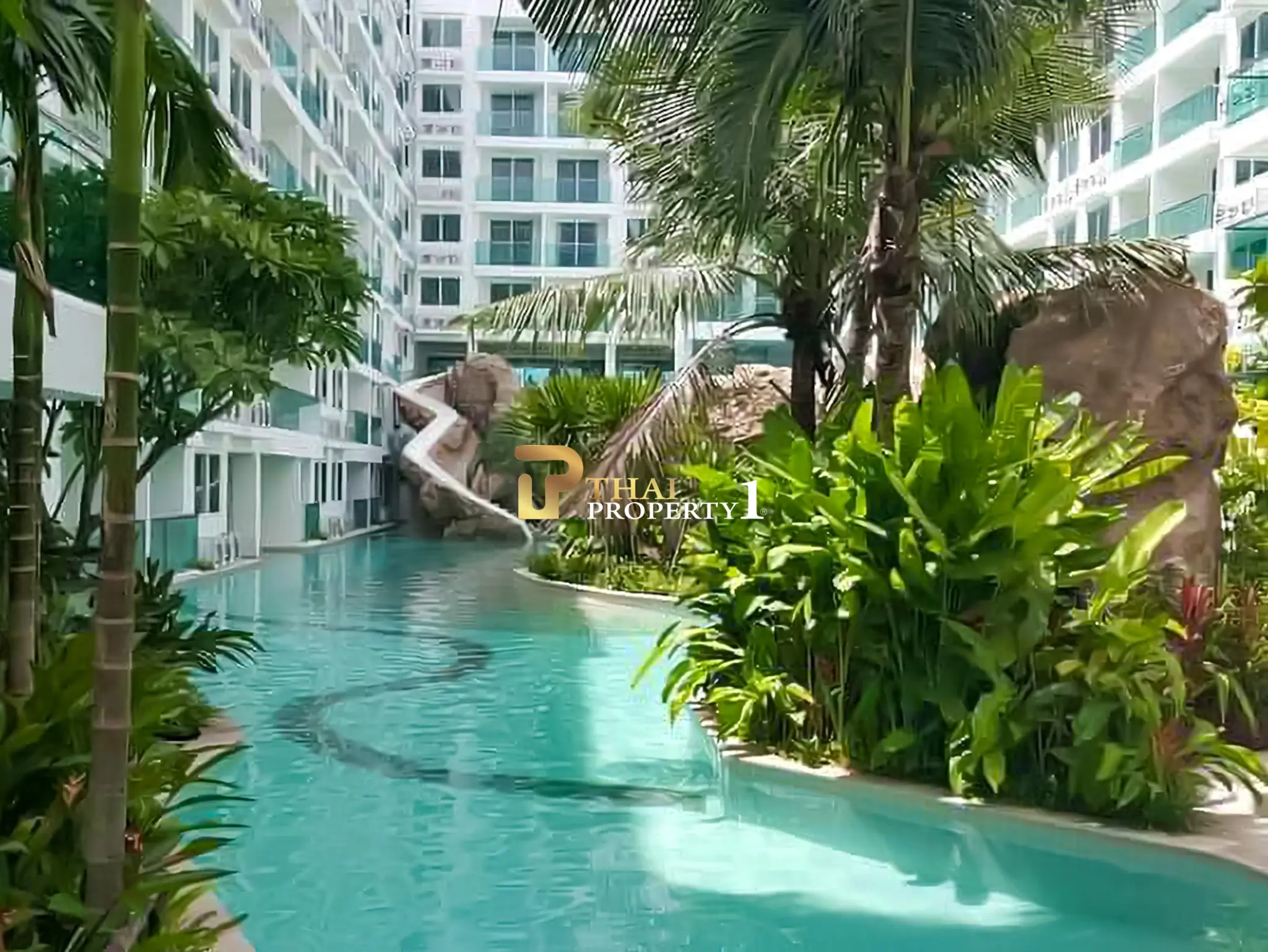 Til salgs: Amazon Residence Jomtien – 1-soveroms leilighet nær Jomtien-stranden