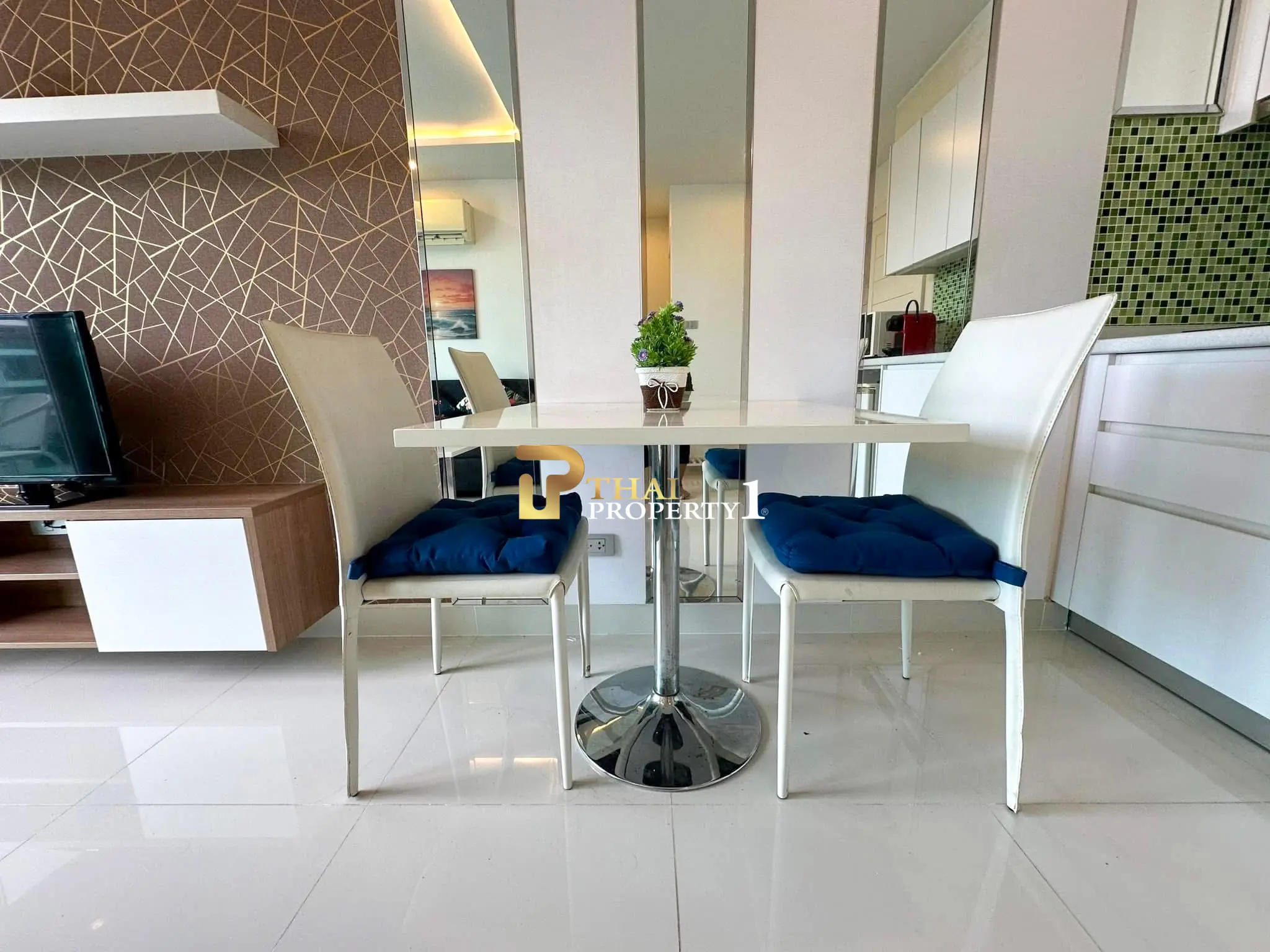 Til salgs: Amazon Residence Jomtien – 1-soveroms leilighet nær Jomtien-stranden
