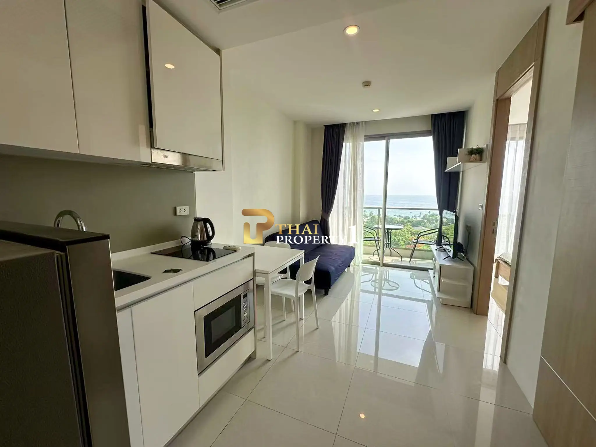 Sea View 1-Bedroom Condo for Sale The Riviera Jomtien Pattaya