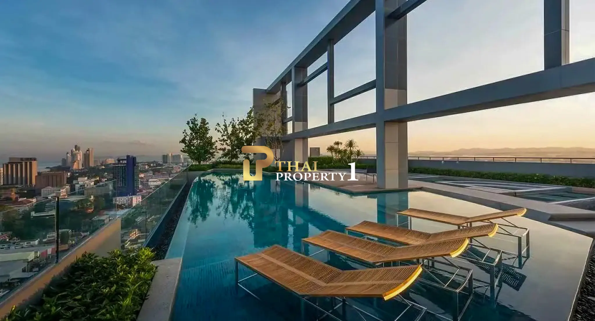 High Floor - 1-Bedroom Condo at Centric Sea Pattaya – Prime Location