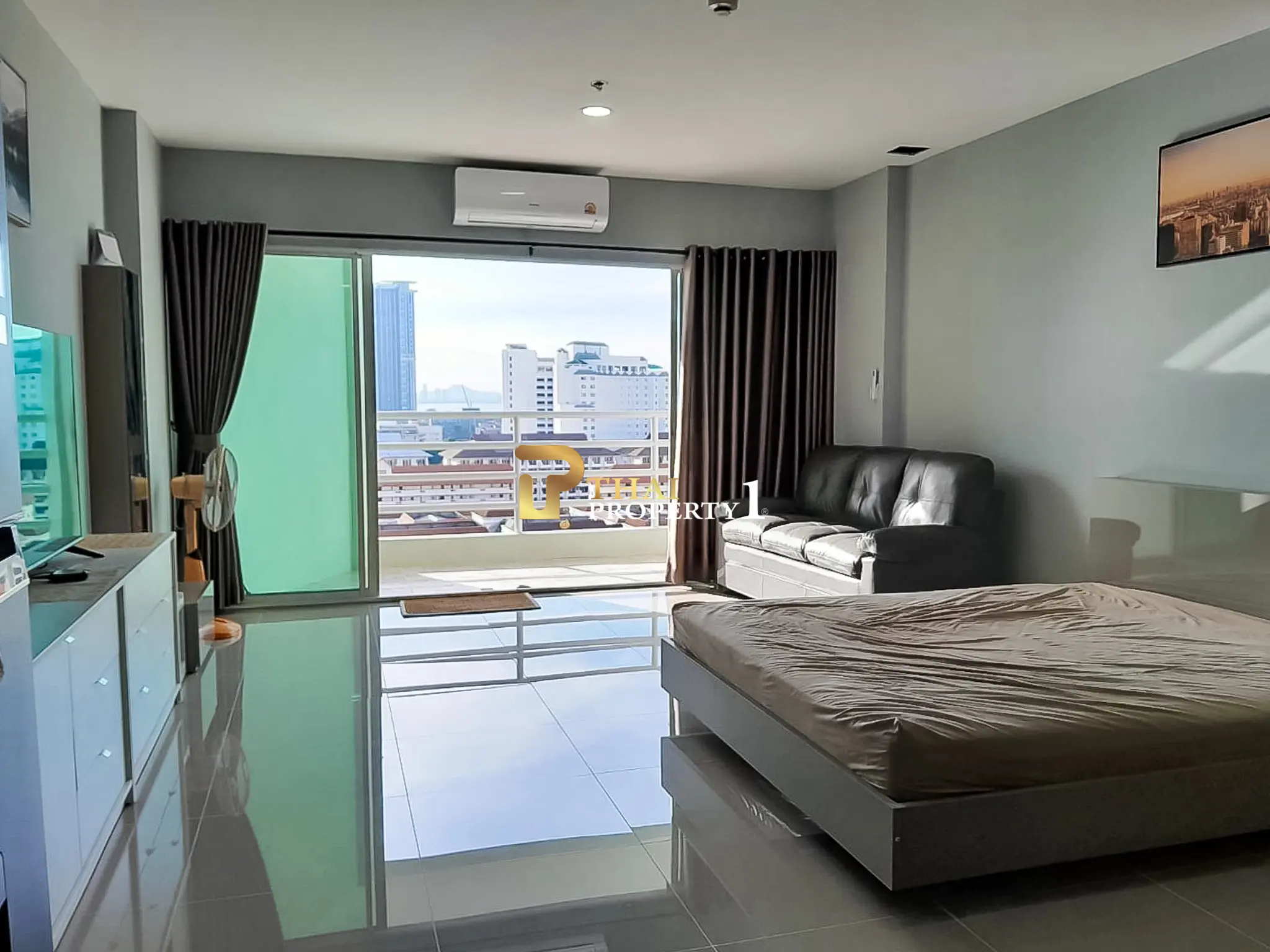 Partial Sea View Studio Condo for Sale – View Talay 5D Jomtien Pattaya