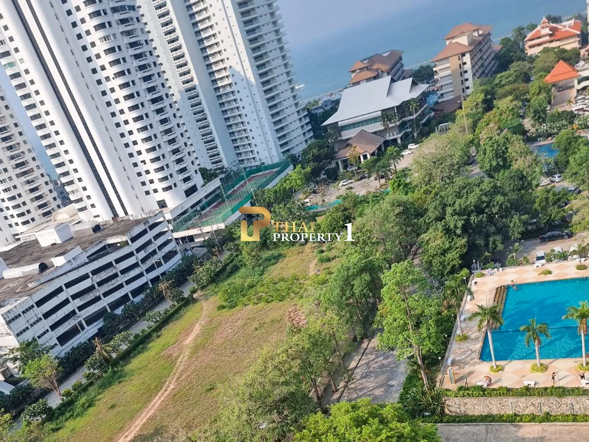 Sea View and City View Studio Condo for Sale – View Talay 5D Jomtien Pattaya