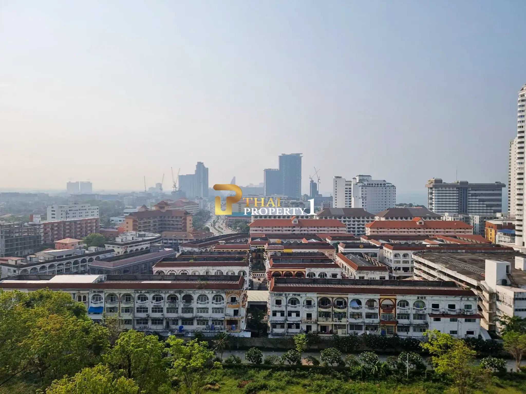 Sea View and City View Studio Condo for Sale – View Talay 5D Jomtien Pattaya