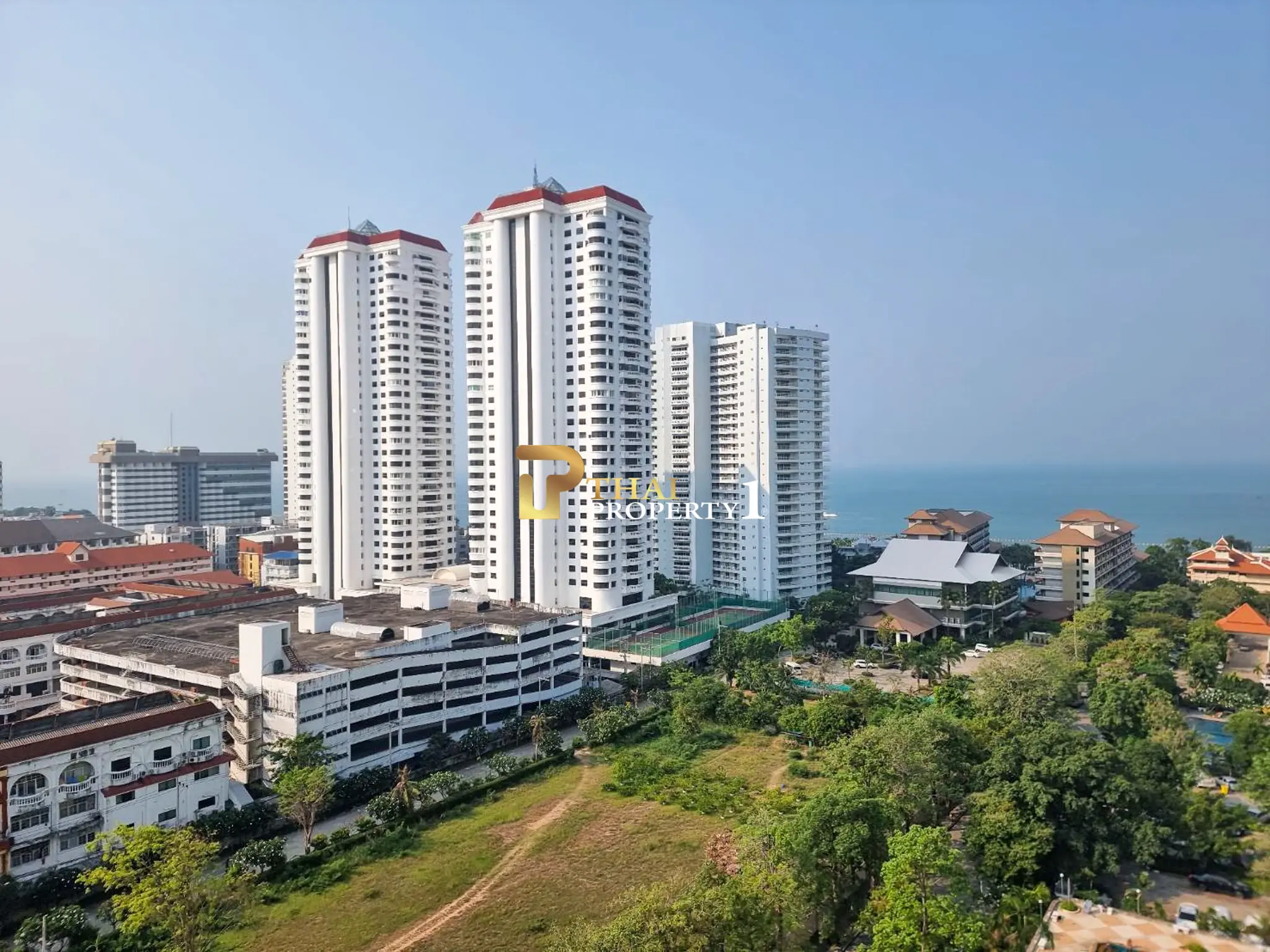 Sea View and City View Studio Condo for Sale – View Talay 5D Jomtien Pattaya