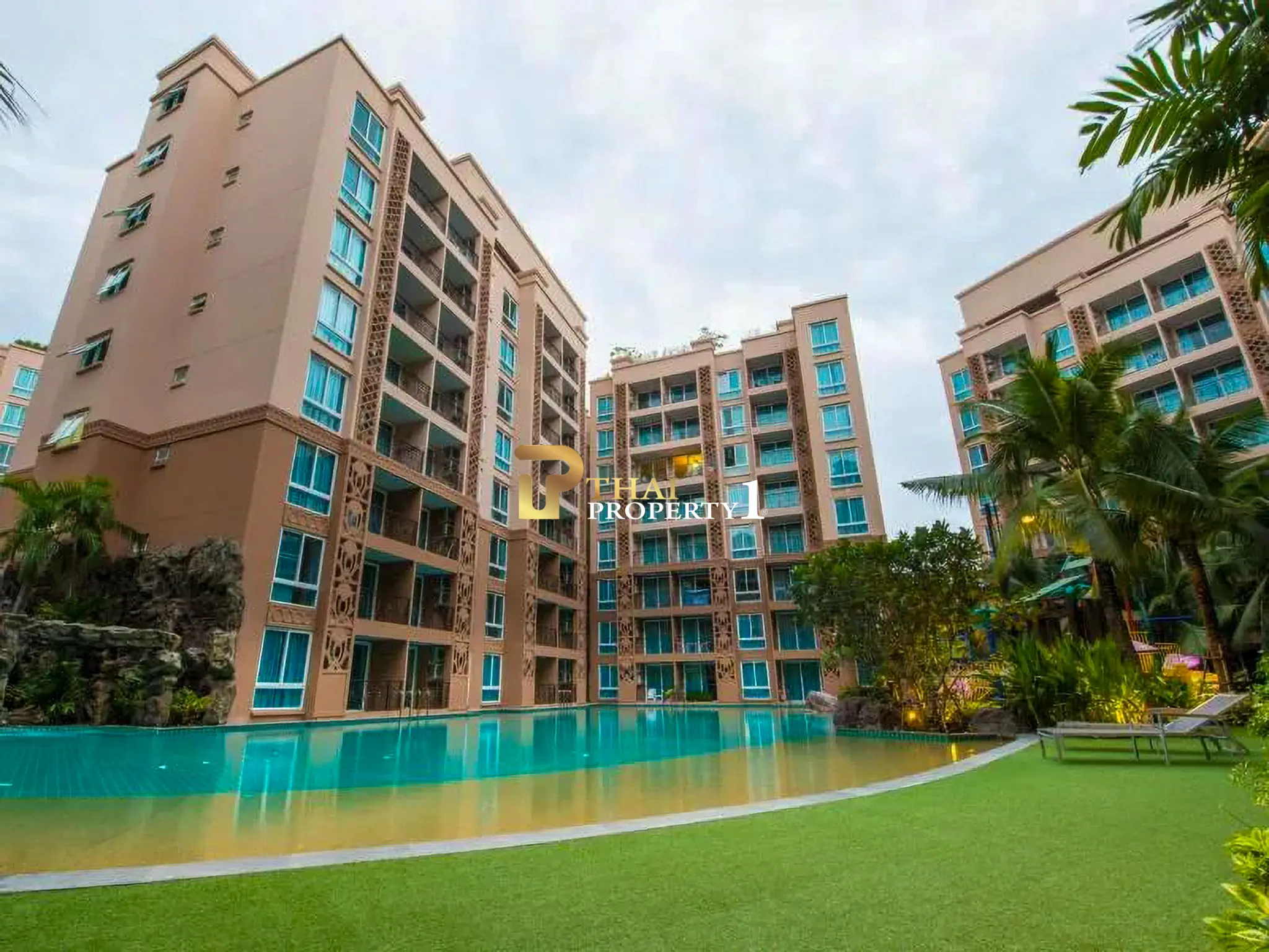 Atlantic Jomtien Condo – 1 ห้องนอน พร้อมเฟอร์นิเจอร์ครบ ใกล้หาดจอมเทียน เพียง 1.73 ล้านบาท