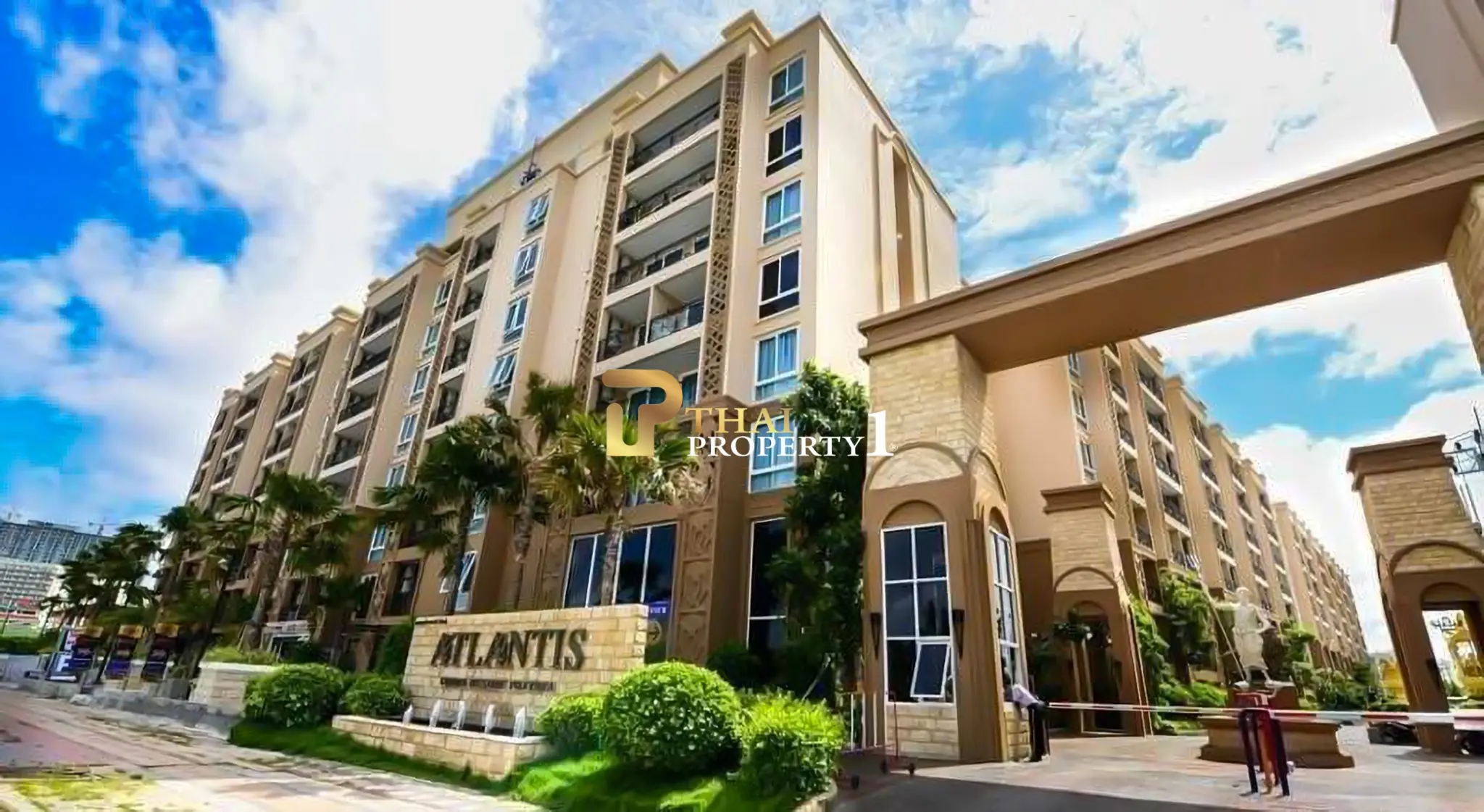 Atlantic Jomtien Condo – 1 ห้องนอน พร้อมเฟอร์นิเจอร์ครบ ใกล้หาดจอมเทียน เพียง 1.73 ล้านบาท
