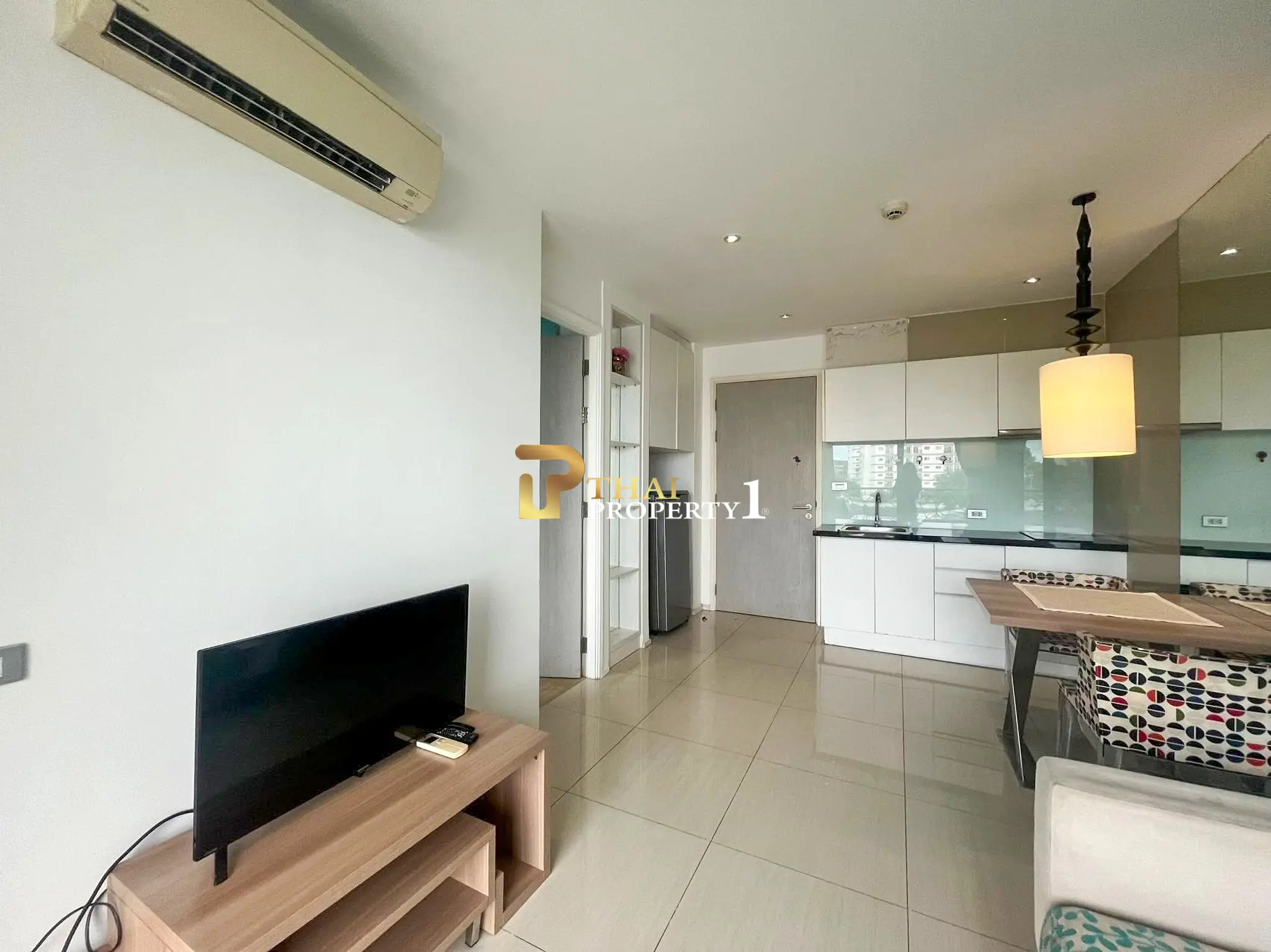 Atlantic Jomtien Condo – 1 ห้องนอน พร้อมเฟอร์นิเจอร์ครบ ใกล้หาดจอมเทียน เพียง 1.73 ล้านบาท