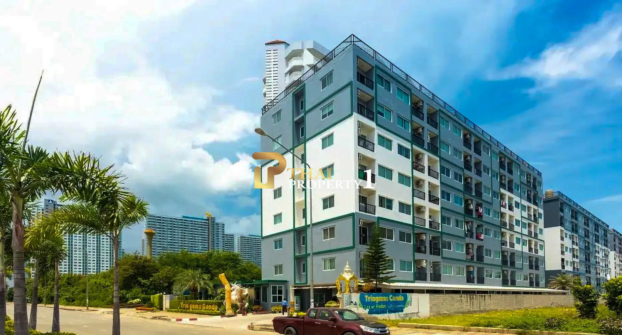 ขายคอนโด Trio Gems Pattaya – ห้องสตูดิโอ ชั้น 8 วิวทะเล ทำเลใกล้หาดจอมเทียน
