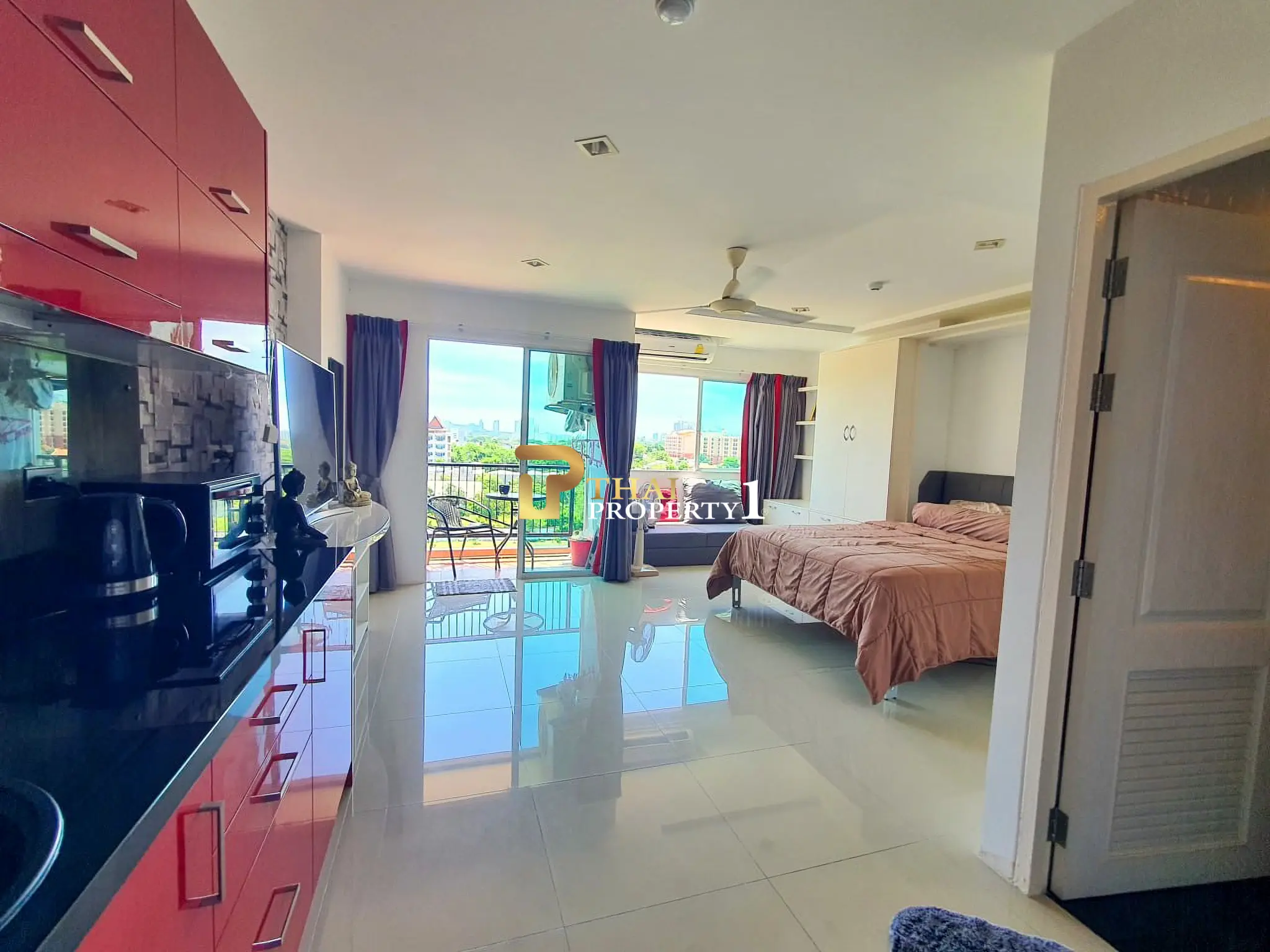 ขายคอนโด Trio Gems Pattaya – ห้องสตูดิโอ ชั้น 8 วิวทะเล ทำเลใกล้หาดจอมเทียน