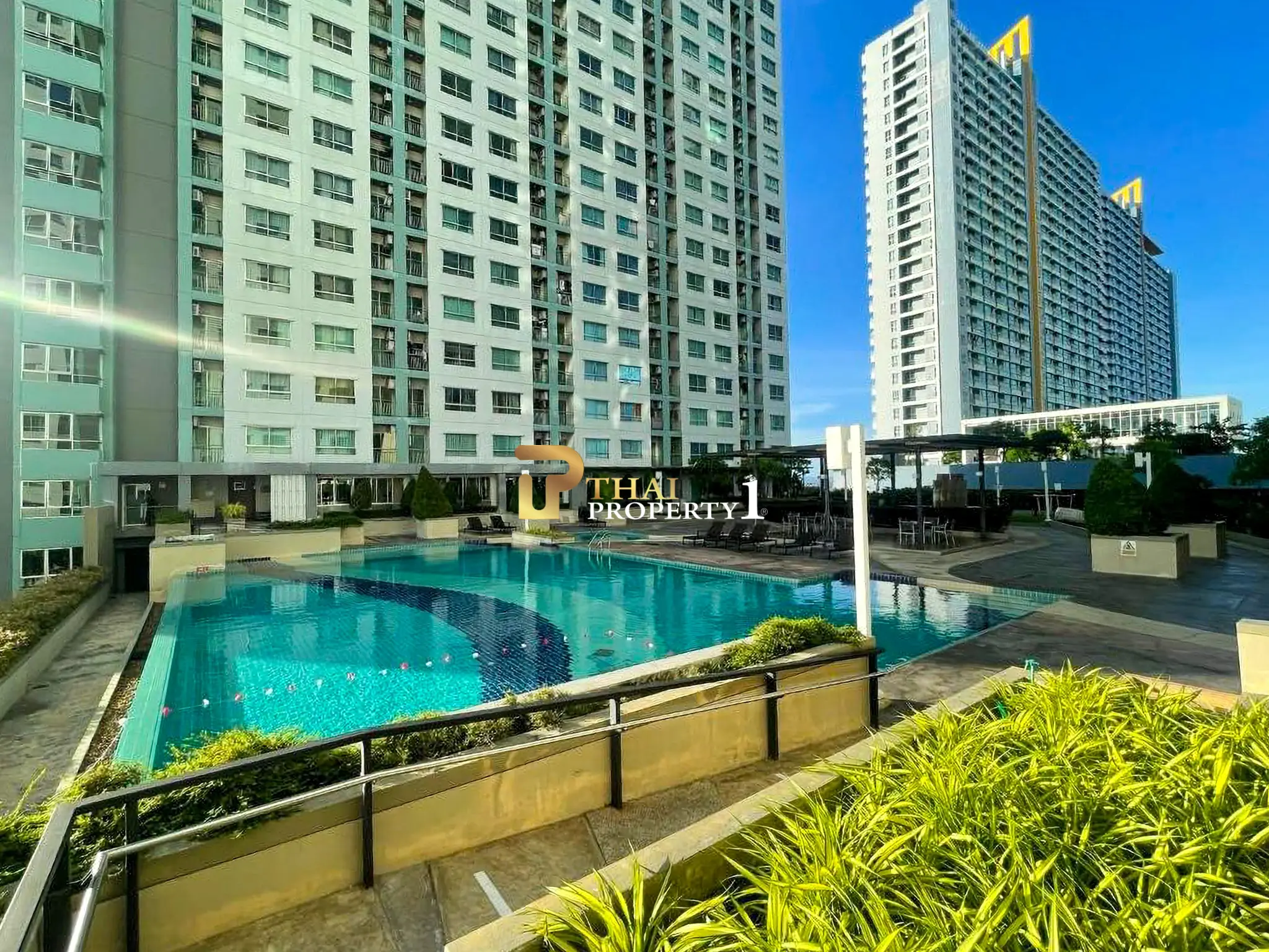 Haster Salg – Lumpini Seaview Jomtien, Bygg D, 26. etasje, Havutsikt – Kun 1.79 MB