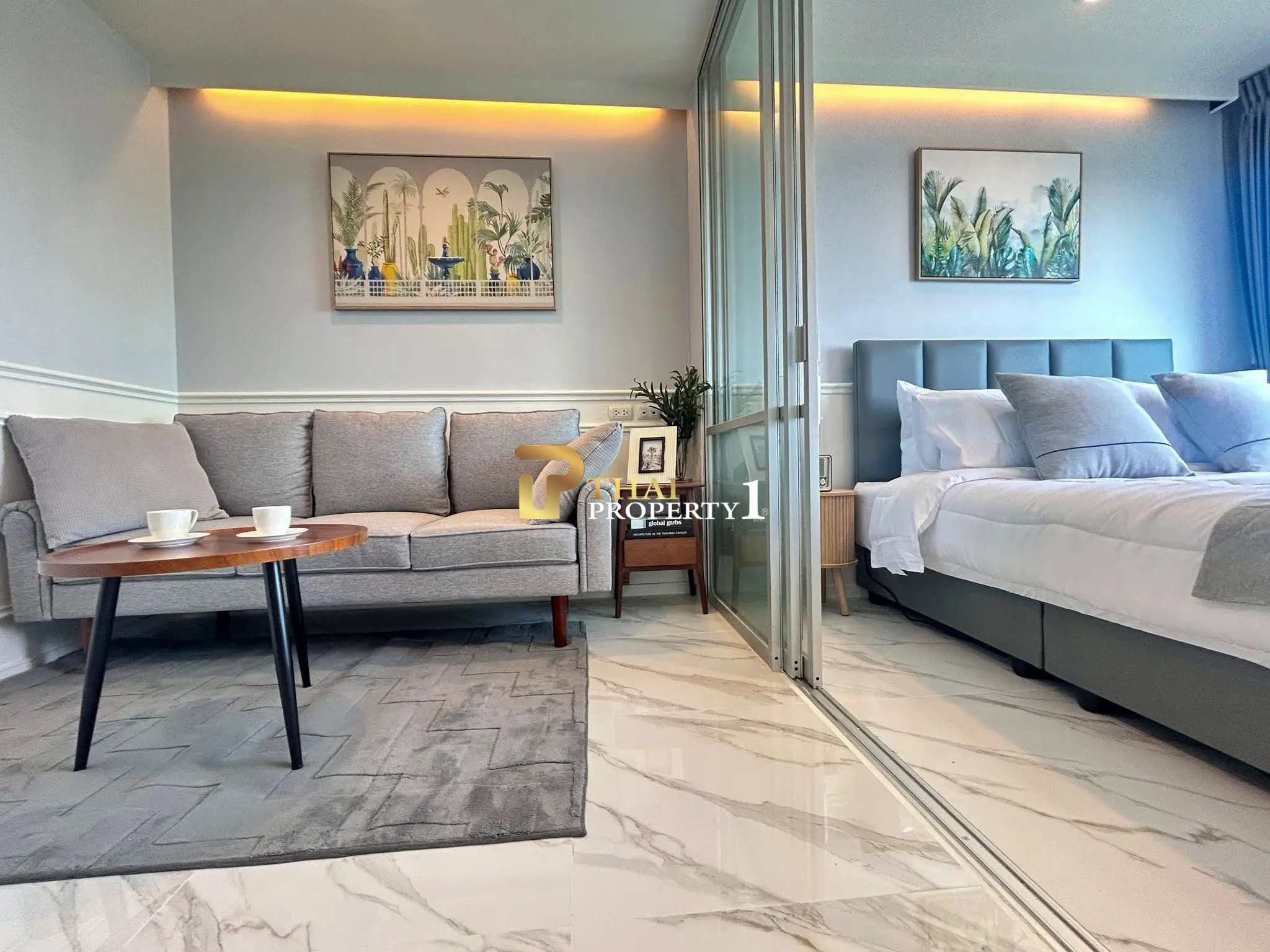 Haster Salg – Lumpini Seaview Jomtien, Bygg D, 26. etasje, Havutsikt – Kun 1.79 MB