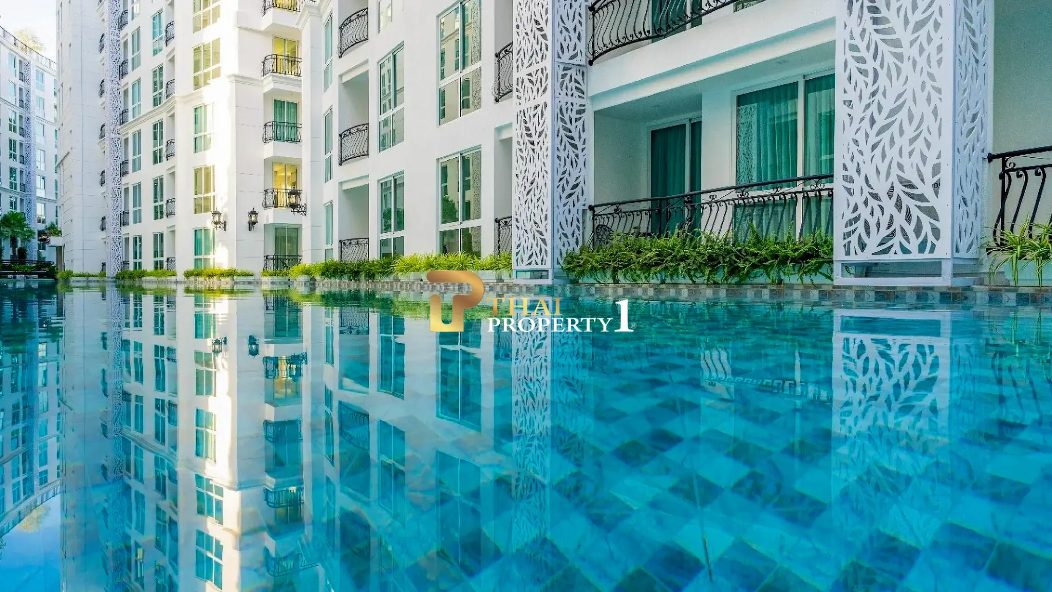Olympus City Garden Pattaya – 1-Roms Leilighet med Bassengutsikt, Kun 1.95M THB