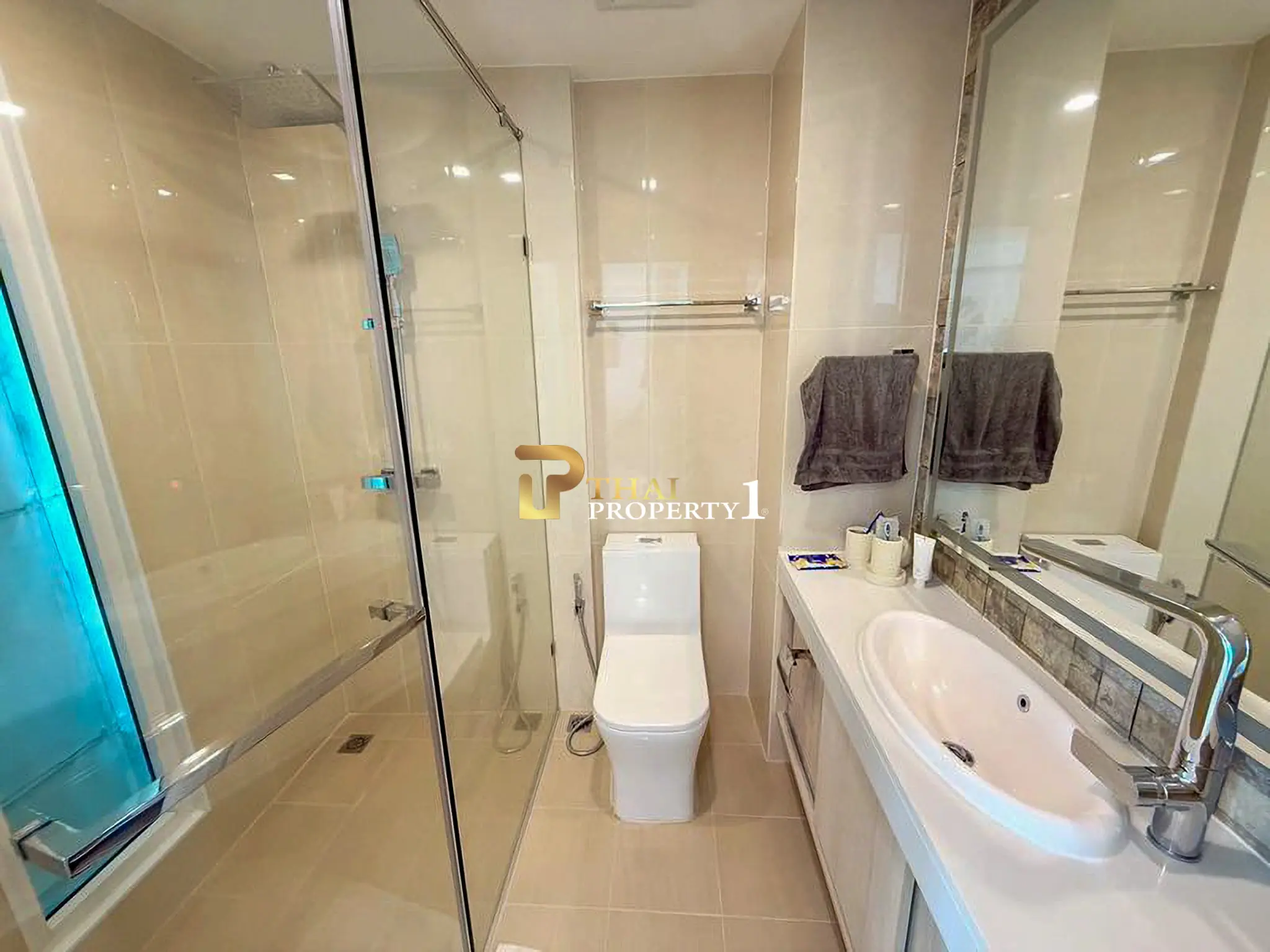 Olympus City Garden Pattaya – 1-Roms Leilighet med Bassengutsikt, Kun 1.95M THB