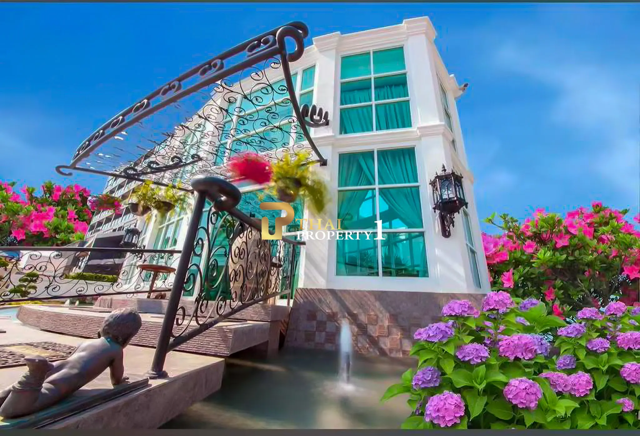 Olympus City Garden Pattaya – 1-Roms Leilighet med Bassengutsikt, Kun 1.95M THB