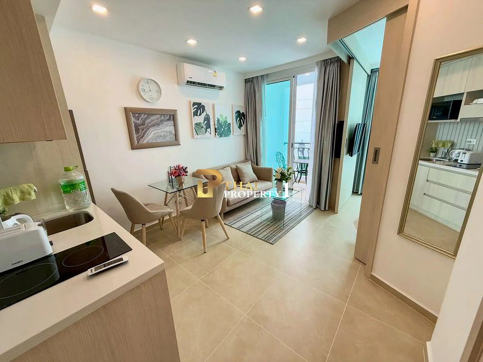 Olympus City Garden Pattaya – 1-Roms Leilighet med Bassengutsikt, Kun 1.95M THB