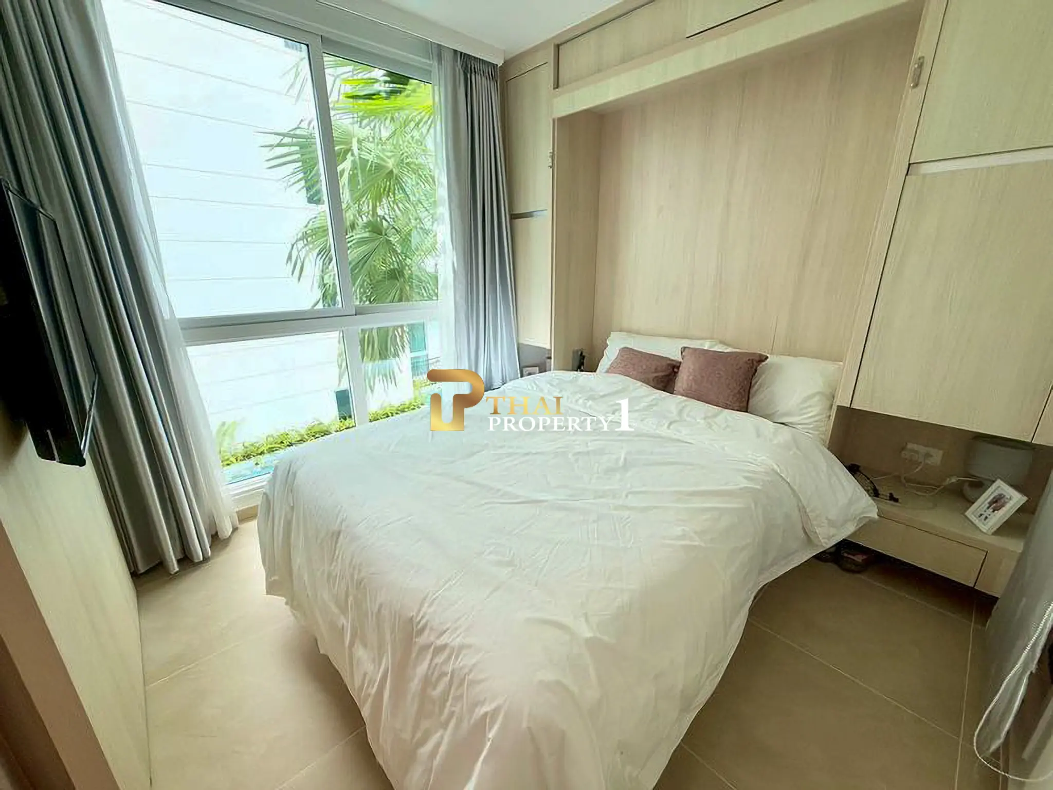 Olympus City Garden Pattaya – 1-Roms Leilighet med Bassengutsikt, Kun 1.95M THB