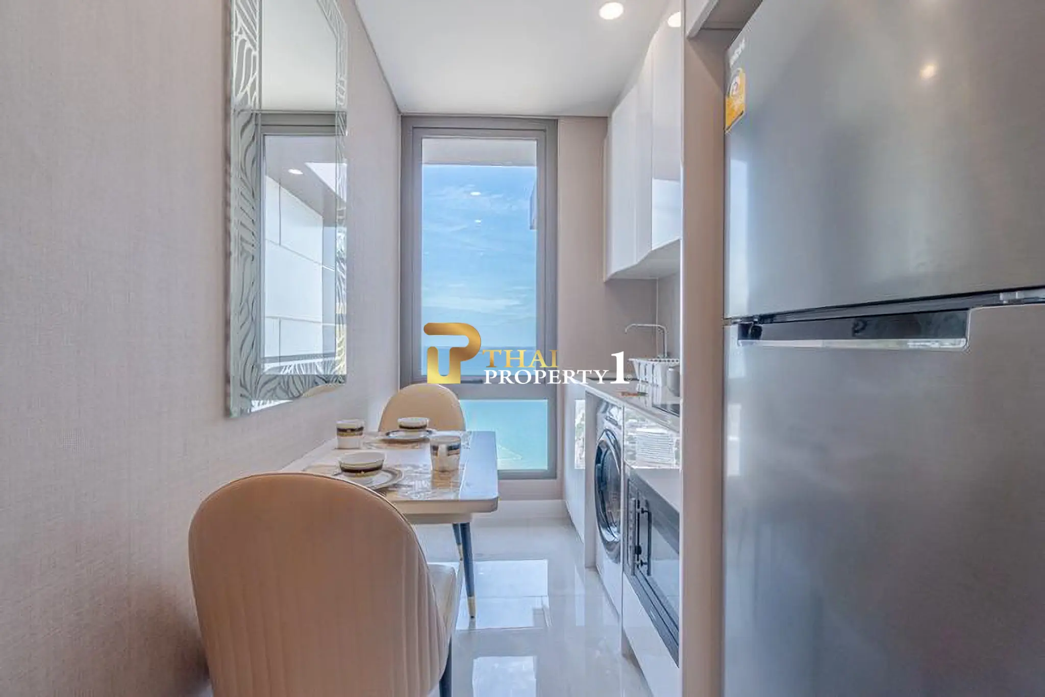 วิวทะเล คอนโดสุดหรูชั้นสูง 1 ห้องนอน พร้อมโควต้าต่างชาติ – Copacabana Beach Jomtien