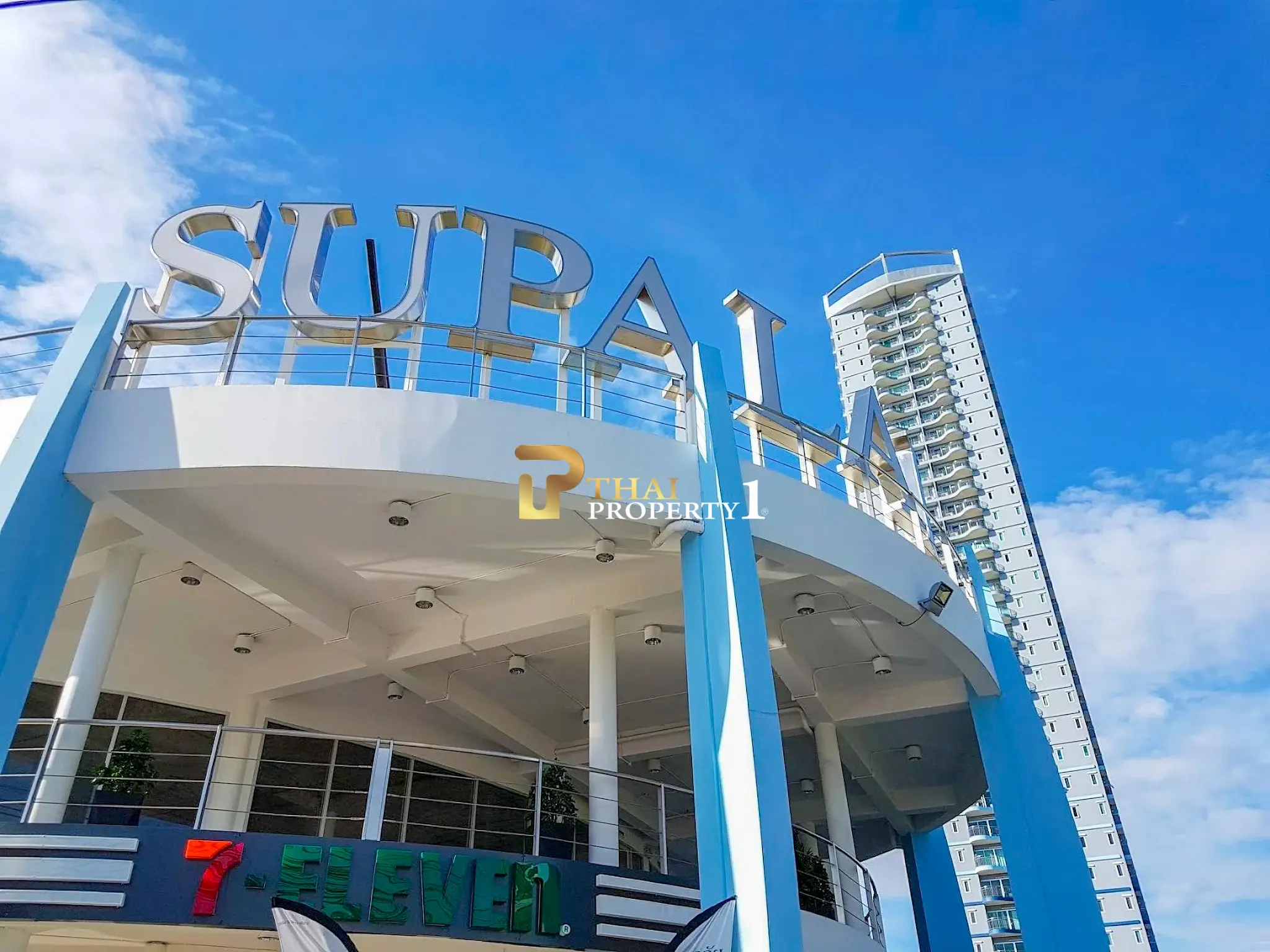 Supalai Mare Pattaya – High-Floor 1-Bedroom Condo with City View, Only 2.65M THB