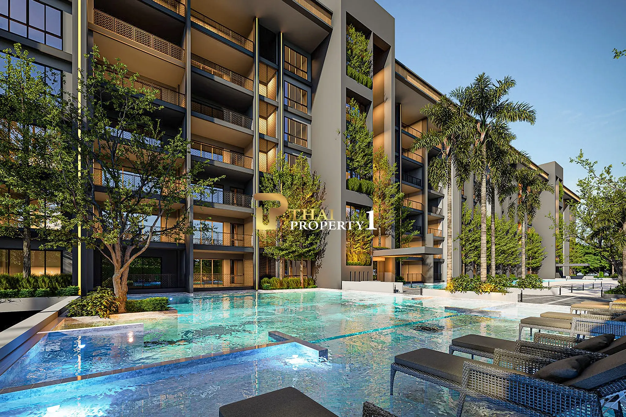 Pre-Sale Zensiri Estate & Residences Jomtien – Luxury 2-Bedroom Condo with Pool View near Jomtien Beach, Pattaya