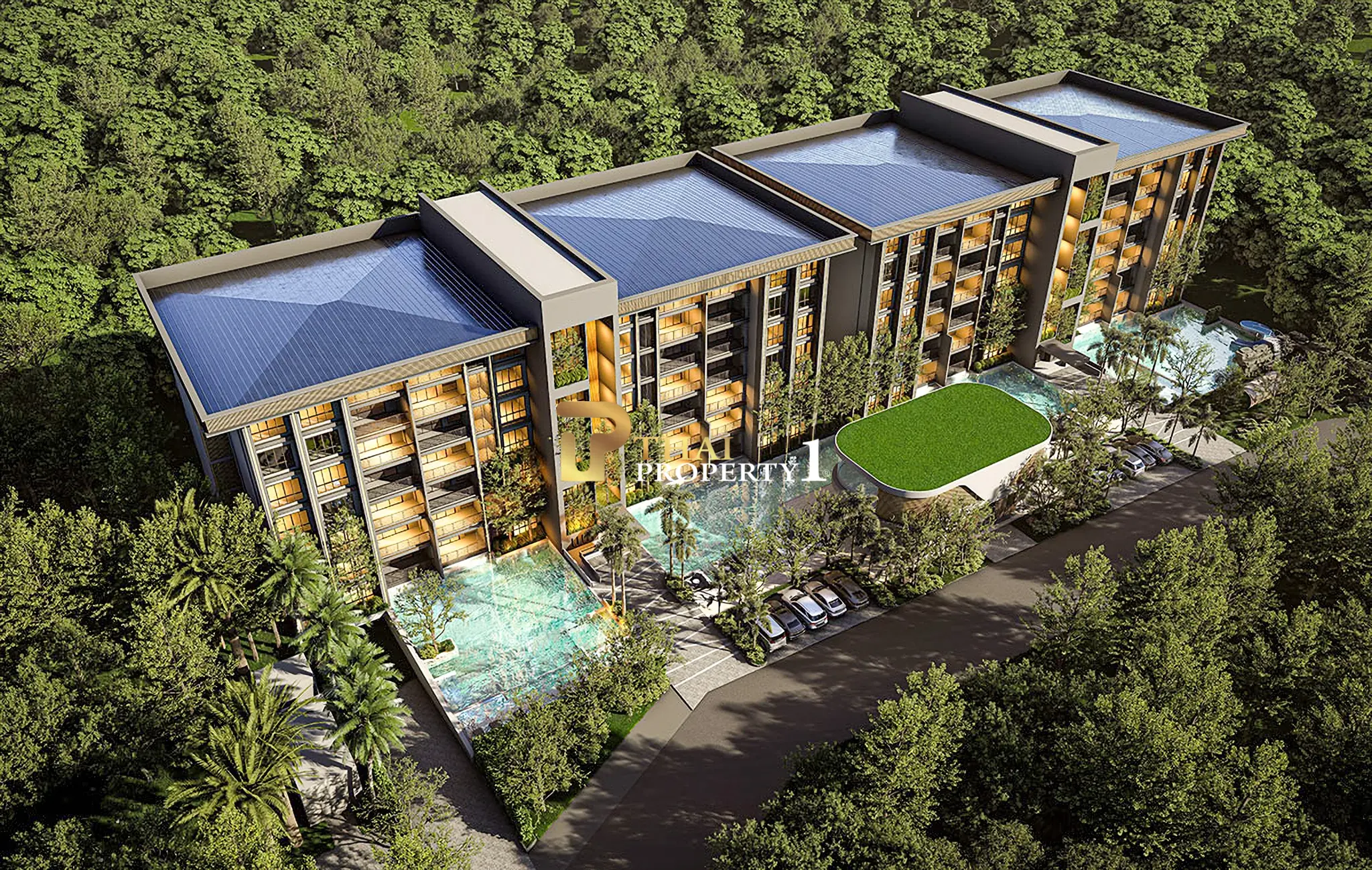 Pre-Sale Zensiri Estate & Residences Jomtien – Luxury 2-Bedroom Condo with Pool View near Jomtien Beach, Pattaya