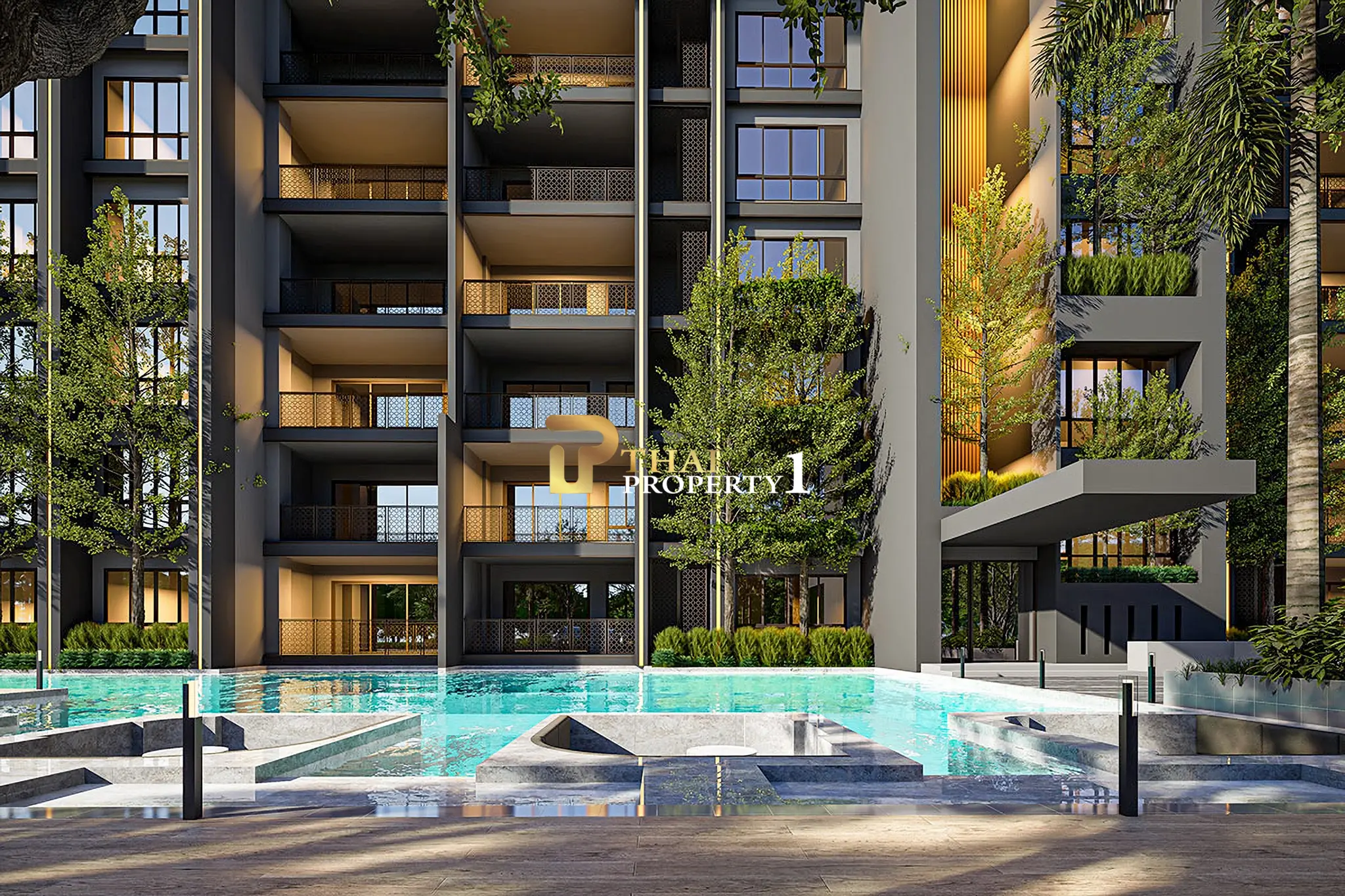 Pre-Sale Luxury Condo 1 Bedroom Garden View near Jomtien Beach, Pattaya – Zensiri Estate & Residences Jomtien