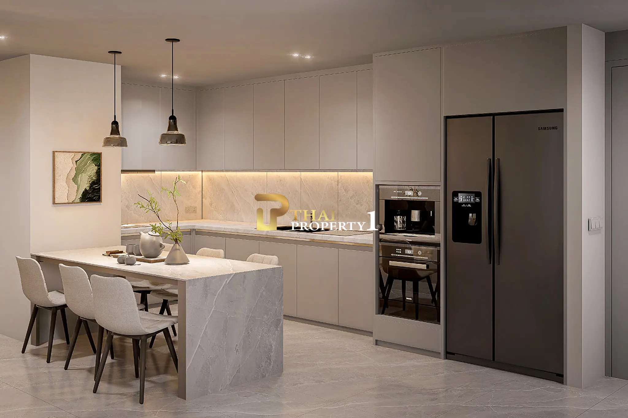 Pre-Sale Luxury Condo 1 Bedroom Garden View near Jomtien Beach, Pattaya – Zensiri Estate & Residences Jomtien