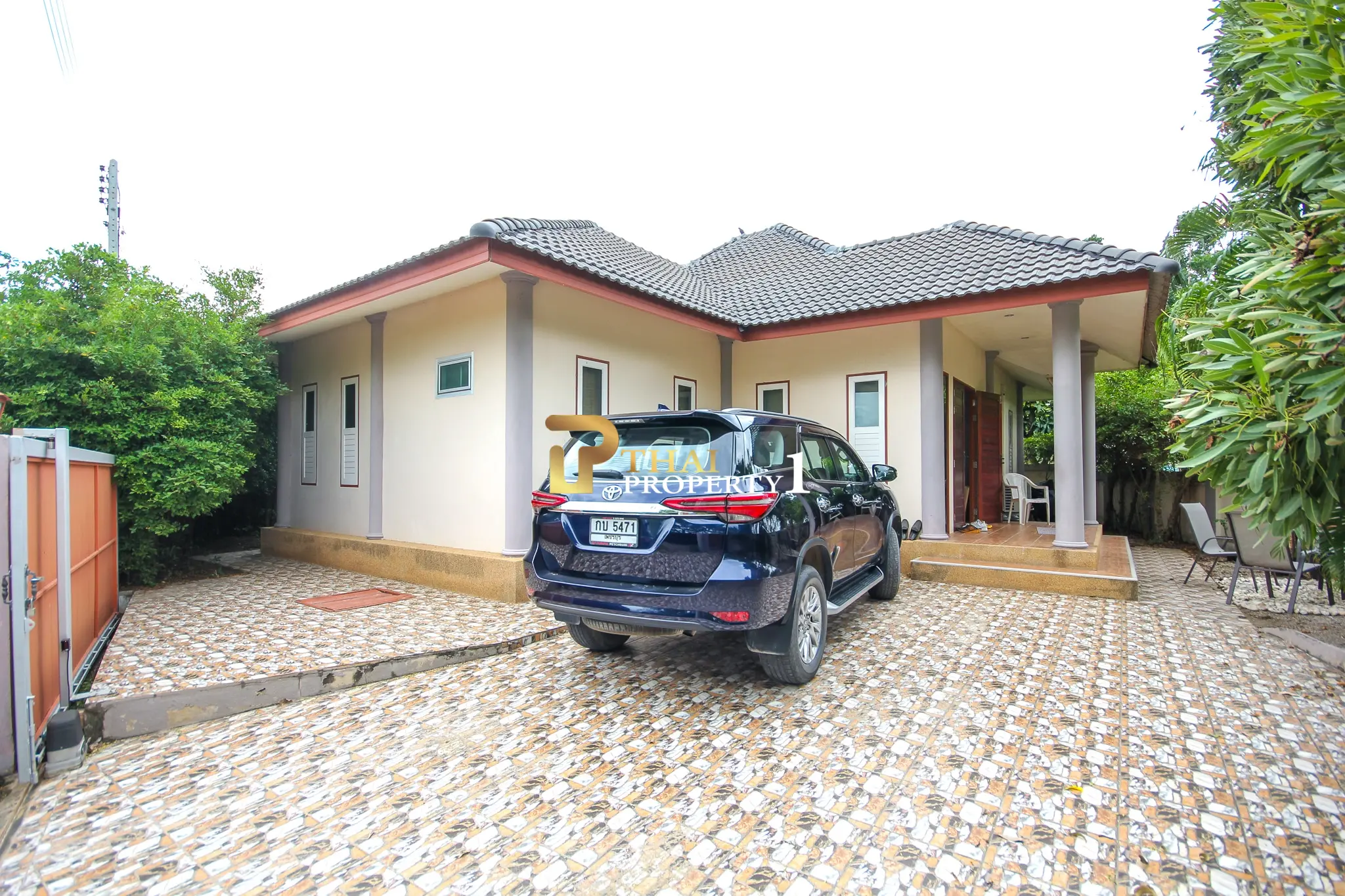 Fully Furnished 3-Bedroom Home in Cha Am