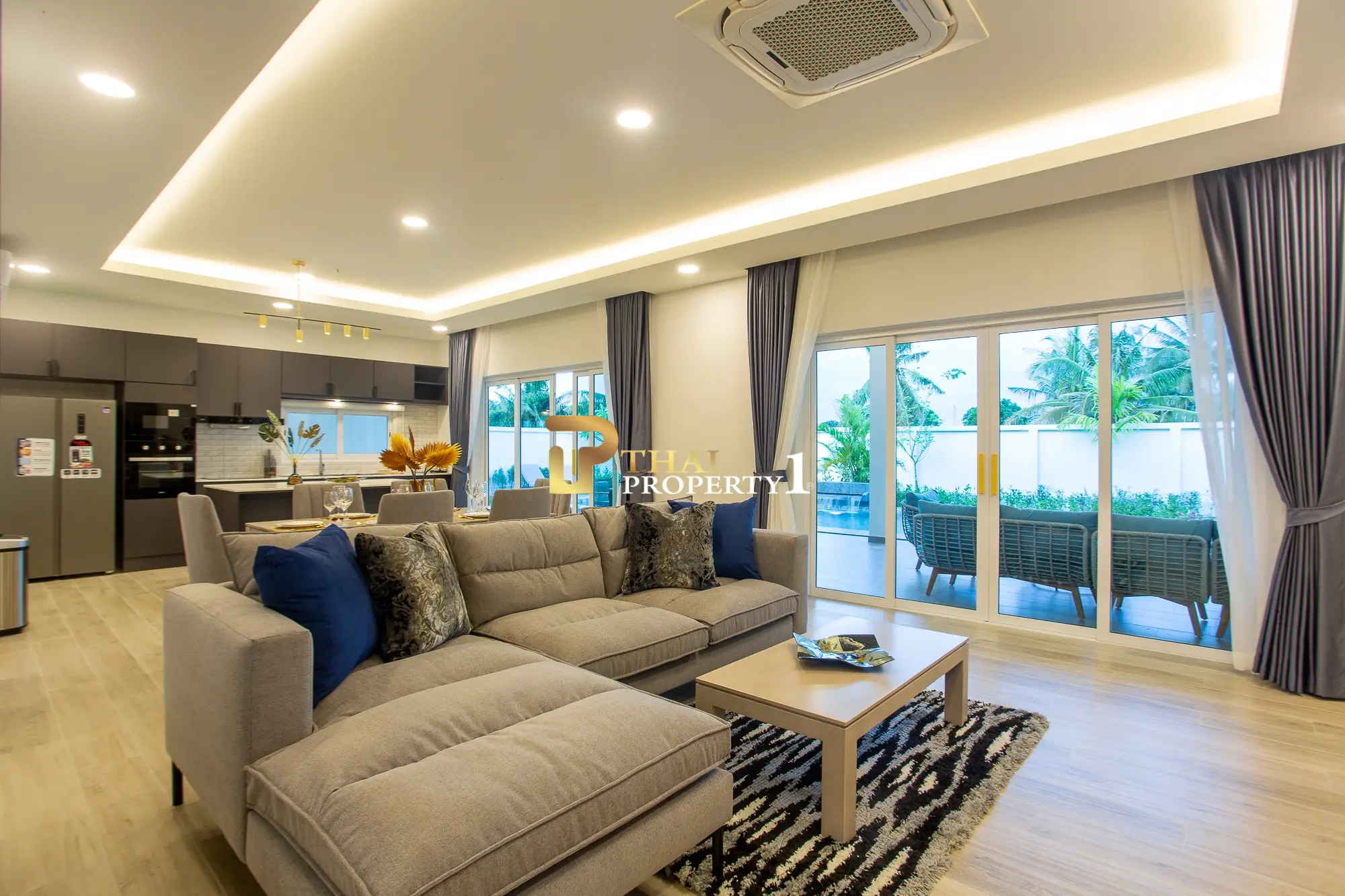 The Diamond Villa at Chada Homes – Modern 3-Bedroom Pool Villa in Hua Hin
