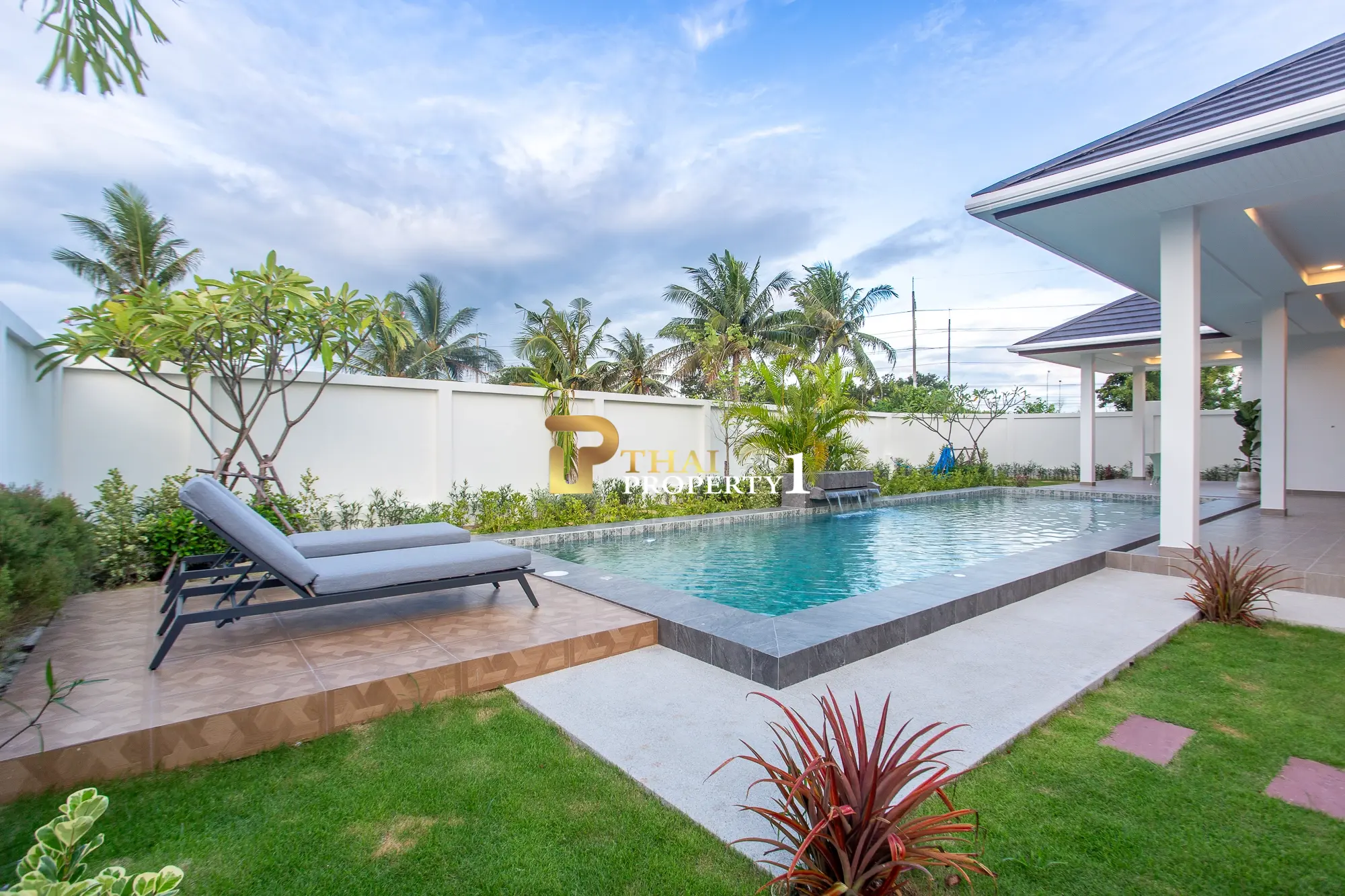 The Diamond Villa at Chada Homes – Modern 3-Bedroom Pool Villa in Hua Hin