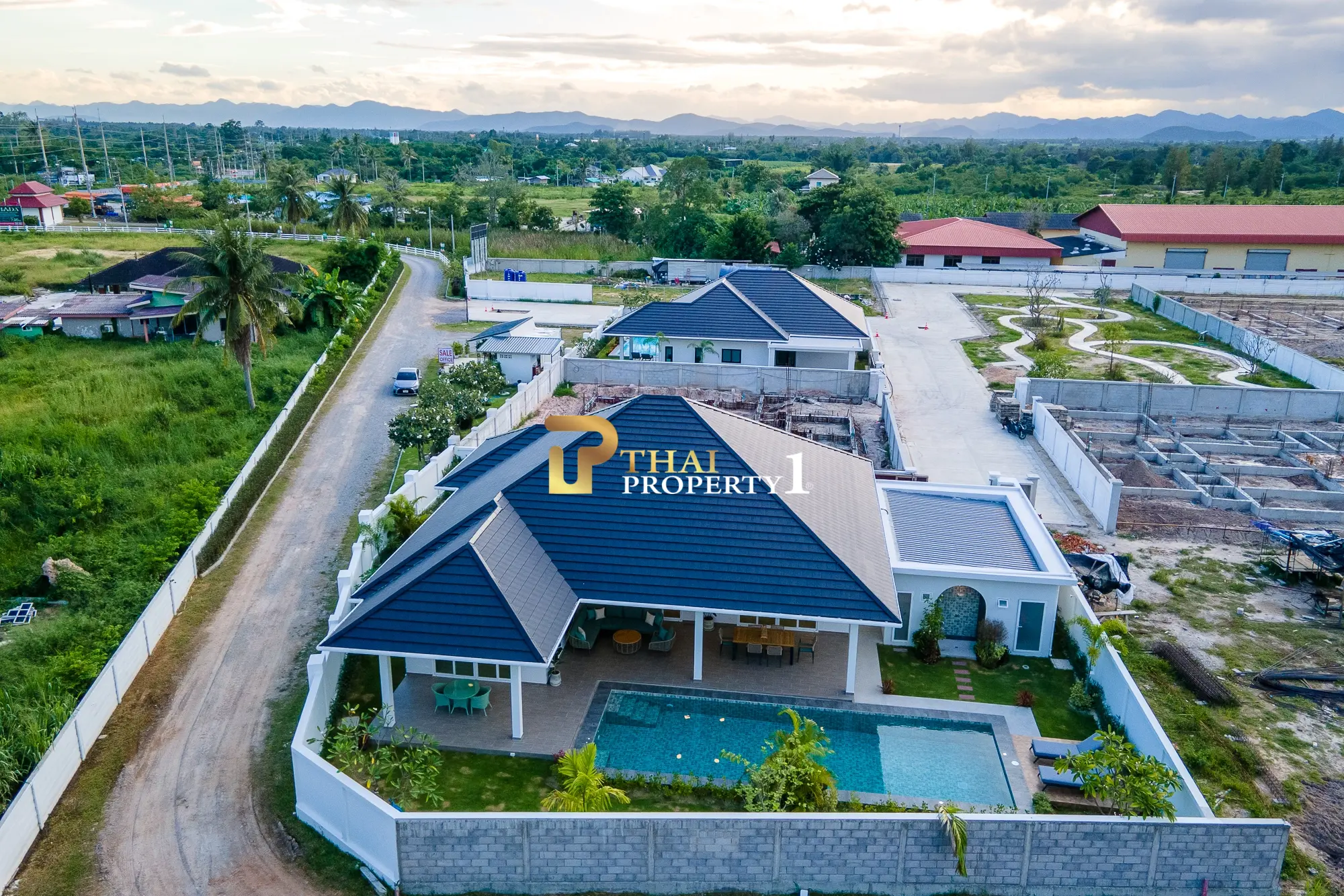 The Diamond Villa at Chada Homes – Modern 3-Bedroom Pool Villa in Hua Hin