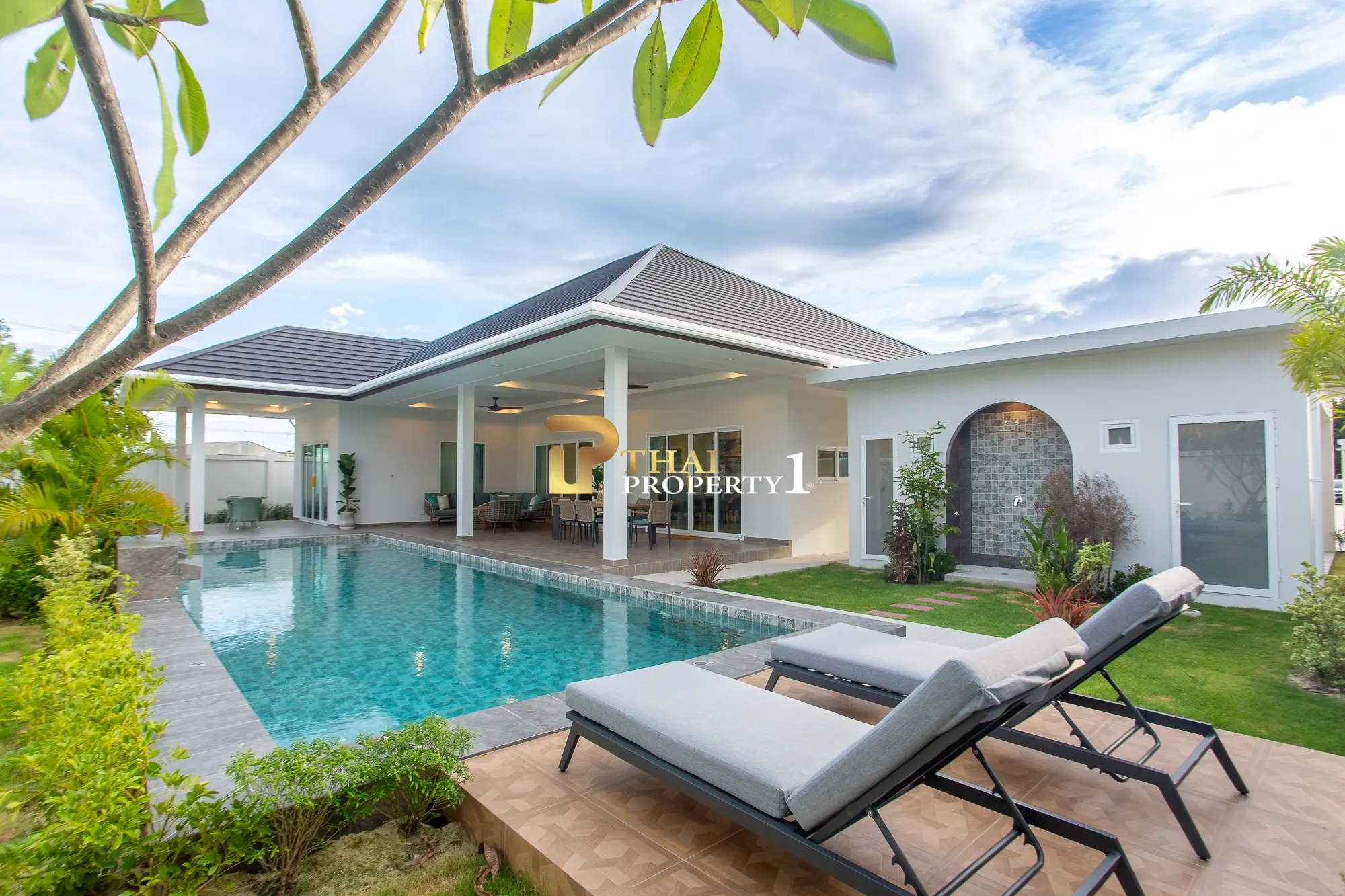 The Diamond Villa at Chada Homes – Modern 3-Bedroom Pool Villa in Hua Hin