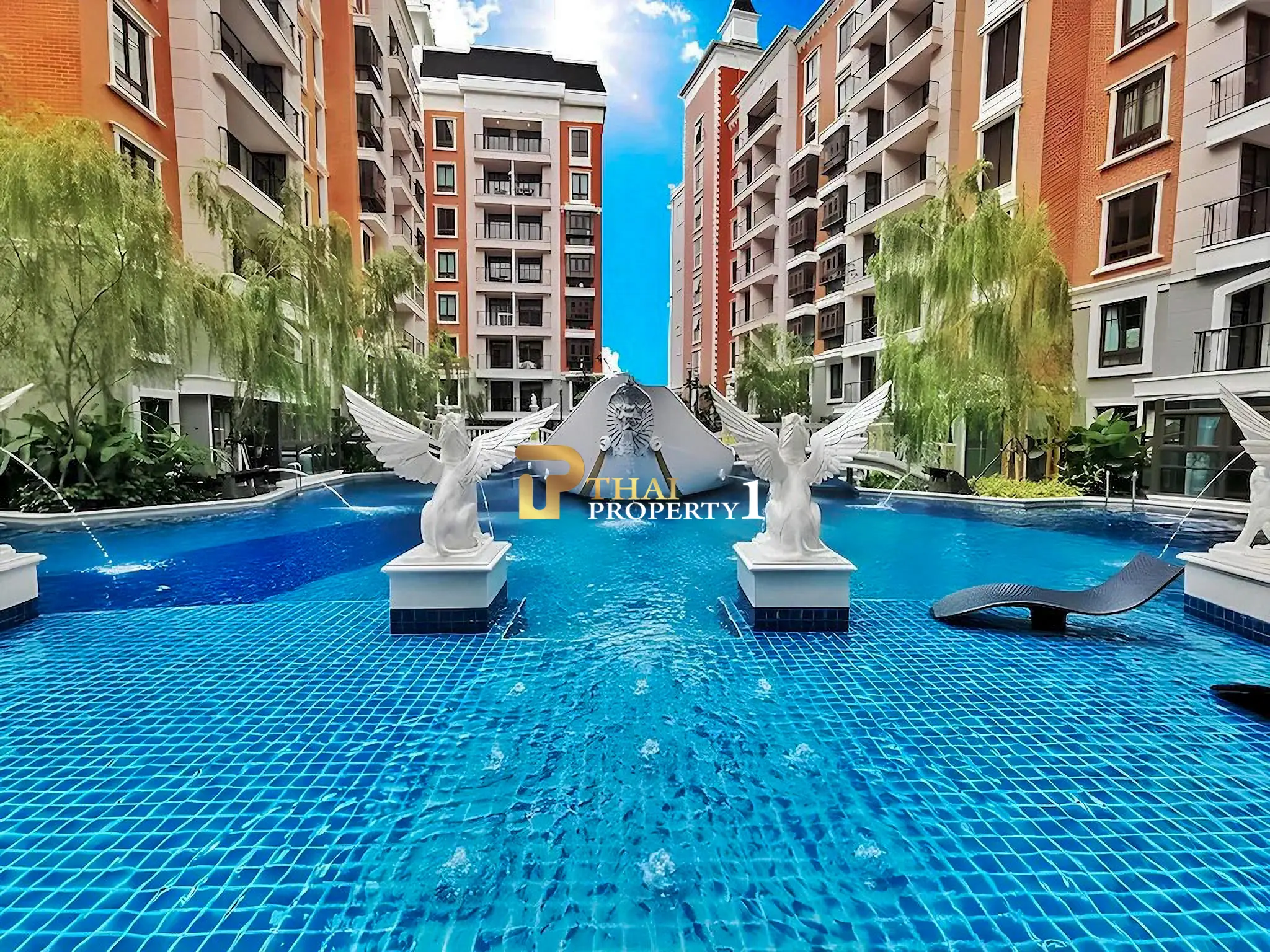 Espana Condo Resort Jomtien – Luxury Resort-Style 2-Bedroom Condo near Jomtien Beach