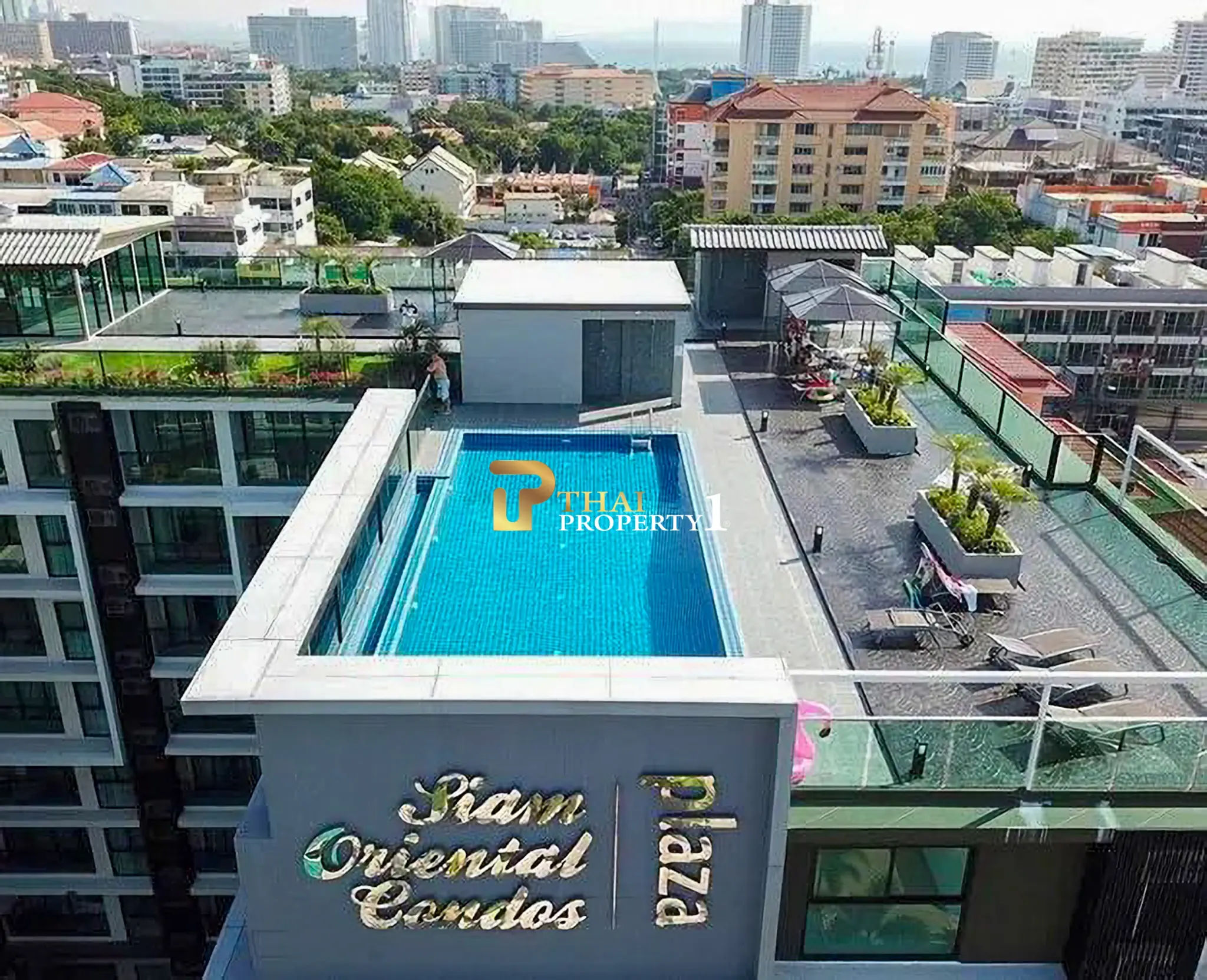 Siam Oriental Plaza Pattaya – City View Condo for Sale at Pratumnak Prime Location