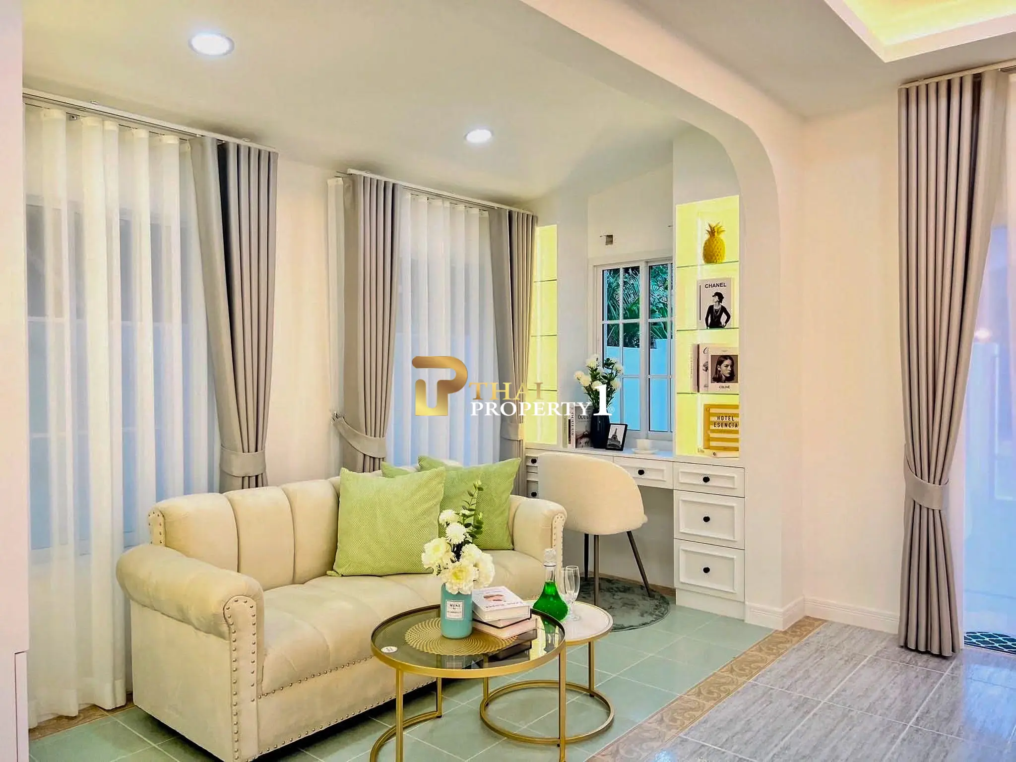 Newly Renovated Single House in Naklua – Prime Location Near the Sea, Ready to Move In