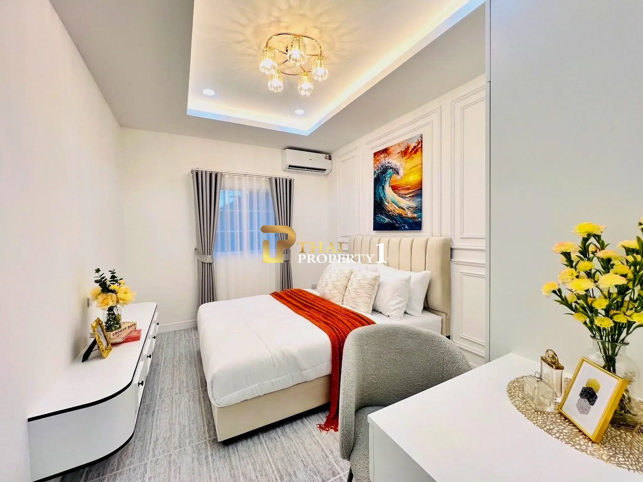 Newly Renovated Single House in Naklua – Prime Location Near the Sea, Ready to Move In