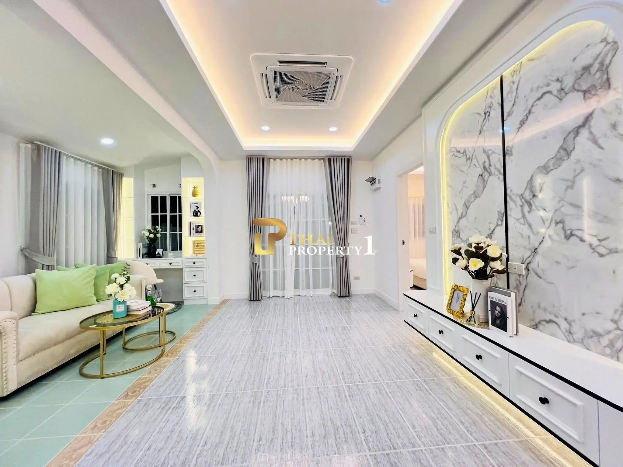 Newly Renovated Single House in Naklua – Prime Location Near the Sea, Ready to Move In