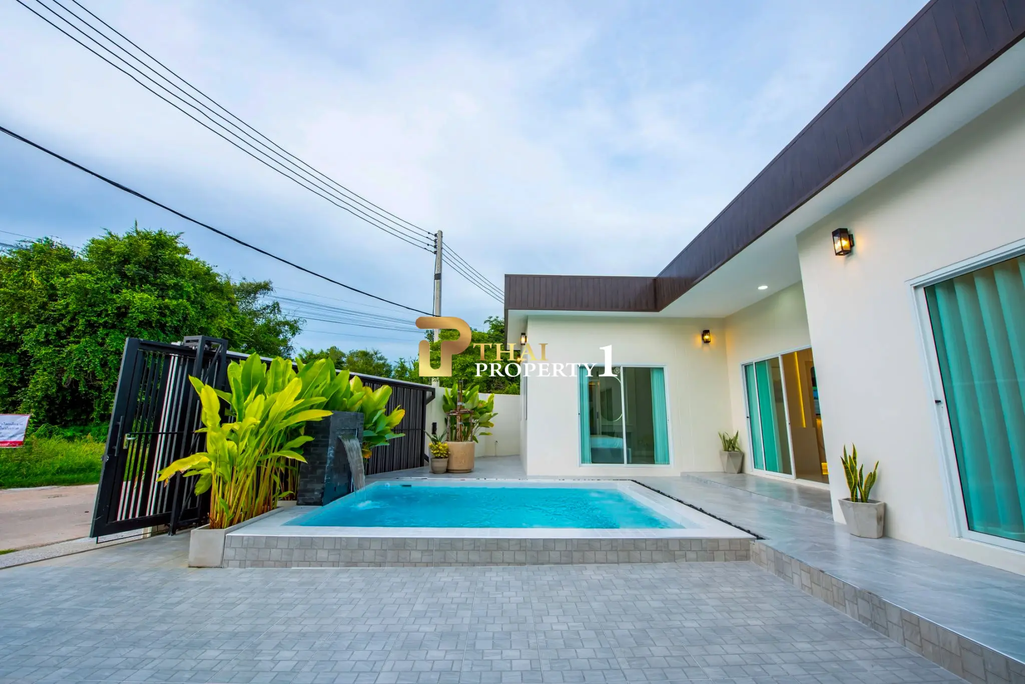 บ้านเดี่ยวสร้างเสร็จใหม่ เขามะกอก 2 – บ้านหรูพร้อมสระว่ายน้ำส่วนตัว พร้อมเข้าอยู่ทันที