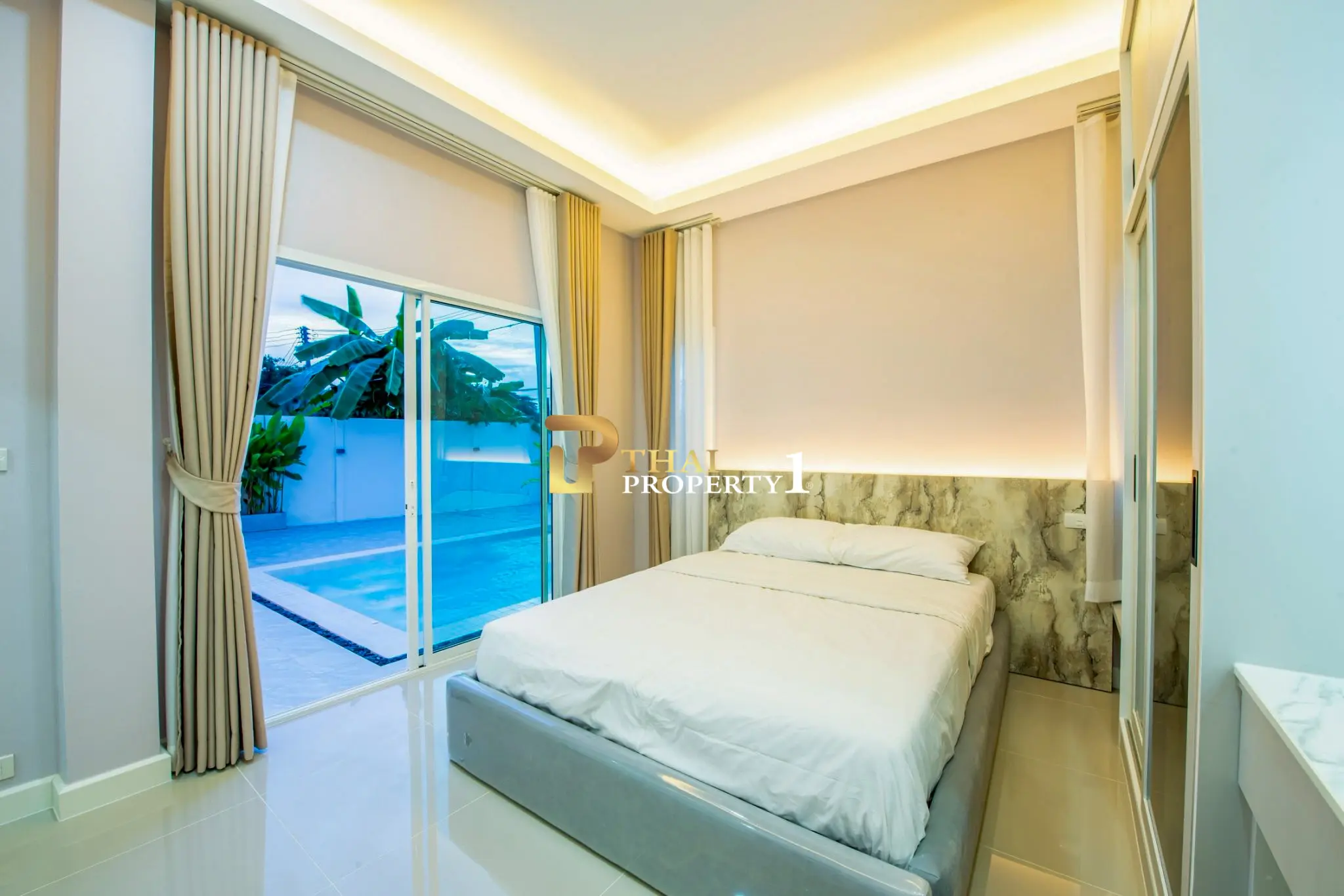 บ้านเดี่ยวสร้างเสร็จใหม่ เขามะกอก 2 – บ้านหรูพร้อมสระว่ายน้ำส่วนตัว พร้อมเข้าอยู่ทันที