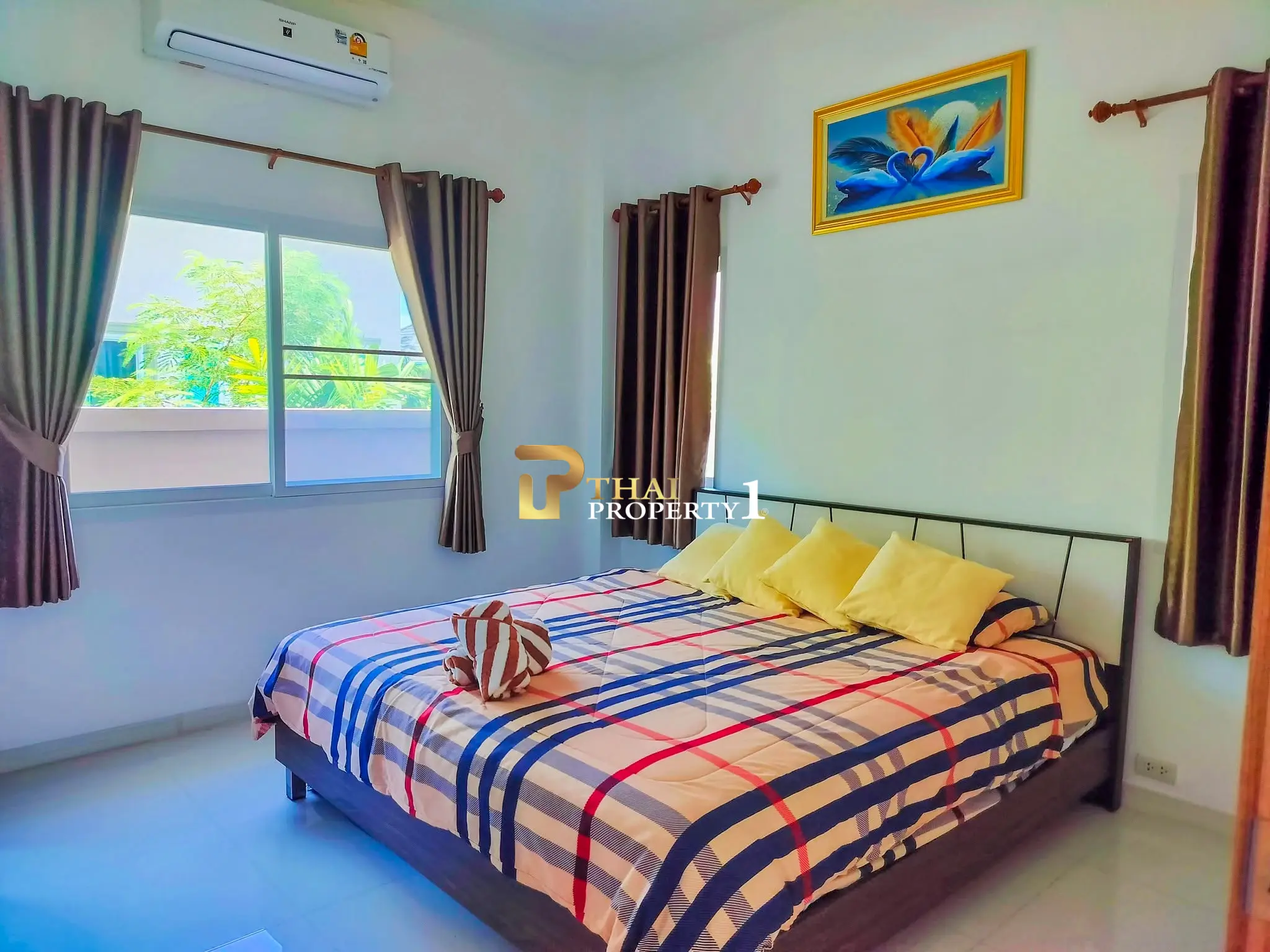 Moderne bassengvilla til salgs – Baan Dusit Garden 6, Na Jomtien, innflyttingsklar