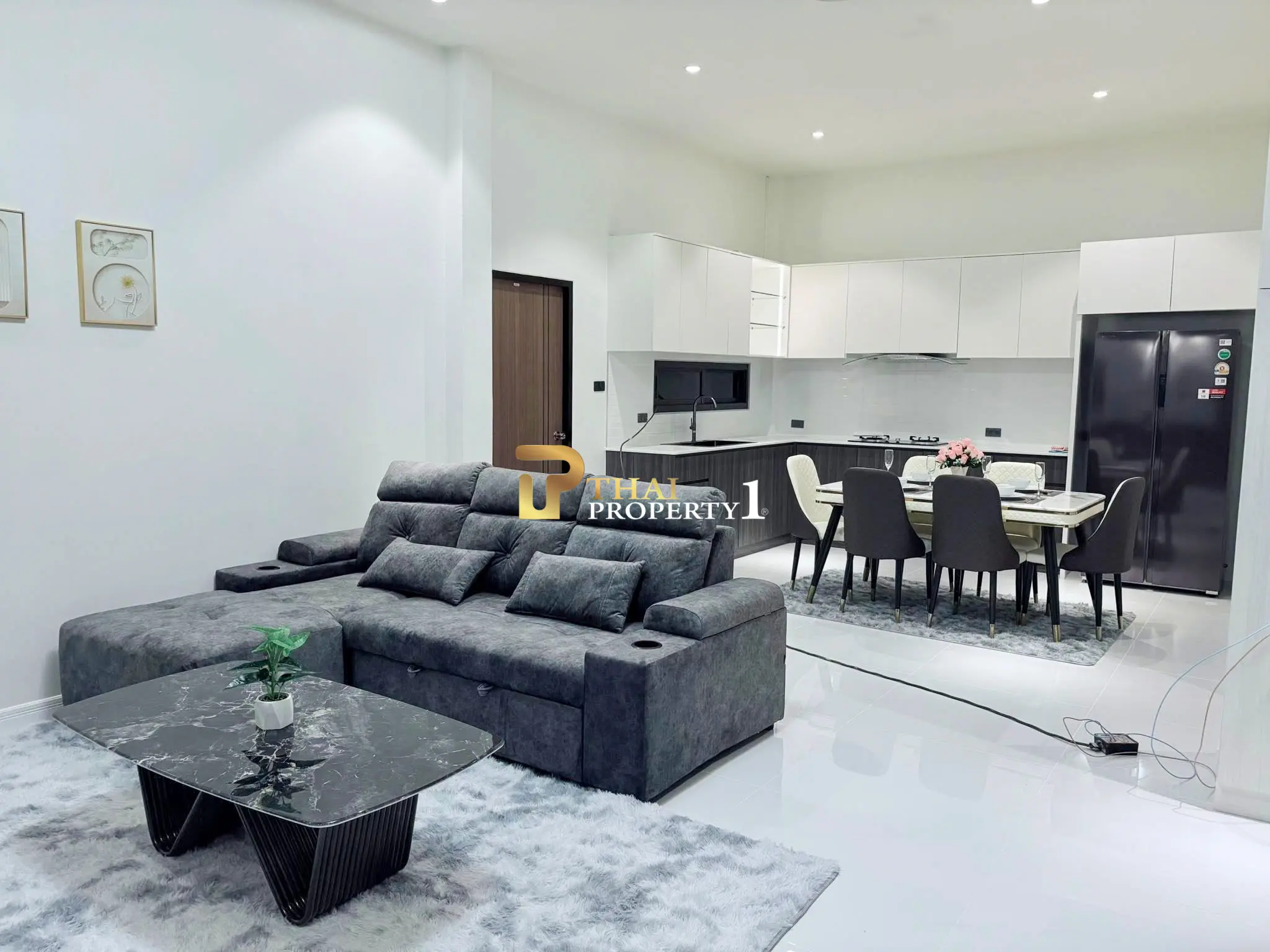 Luksuriøs moderne villa med basseng – Ny og innflytningsklar bolig nær Tara Pattana International School, Pattaya