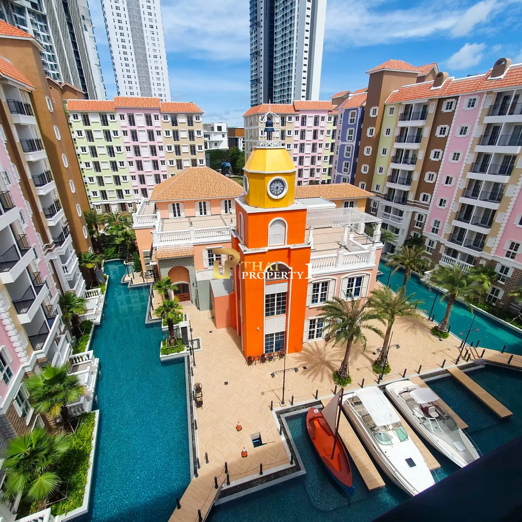 Seven Seas 2 Cote d’Azur Pattaya – Beautiful City View Condo near Na Jomtien Beach